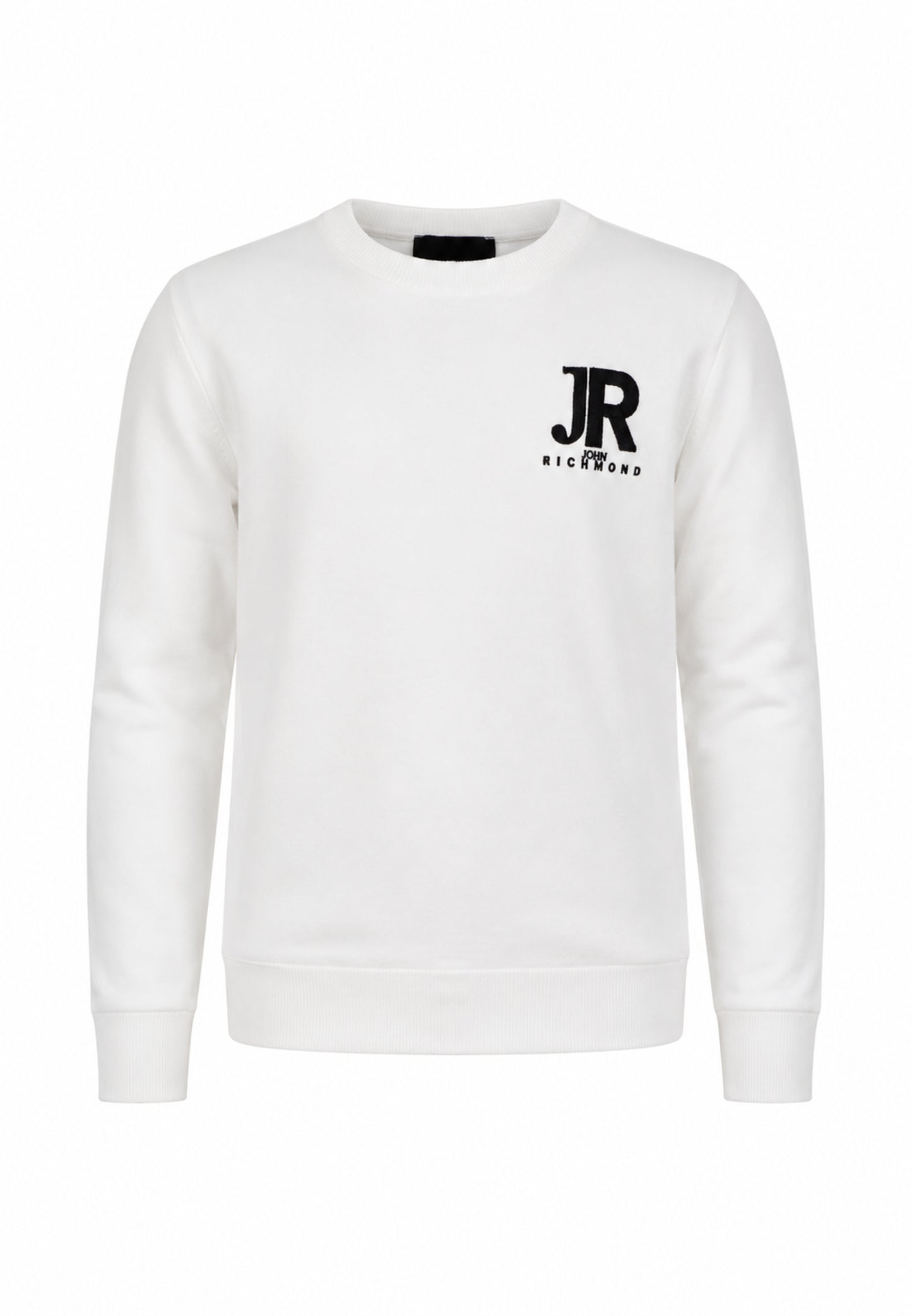John Richmond maglia panna con logo JR sul petto Bambini e ragazzi rba26168ma.panna_
