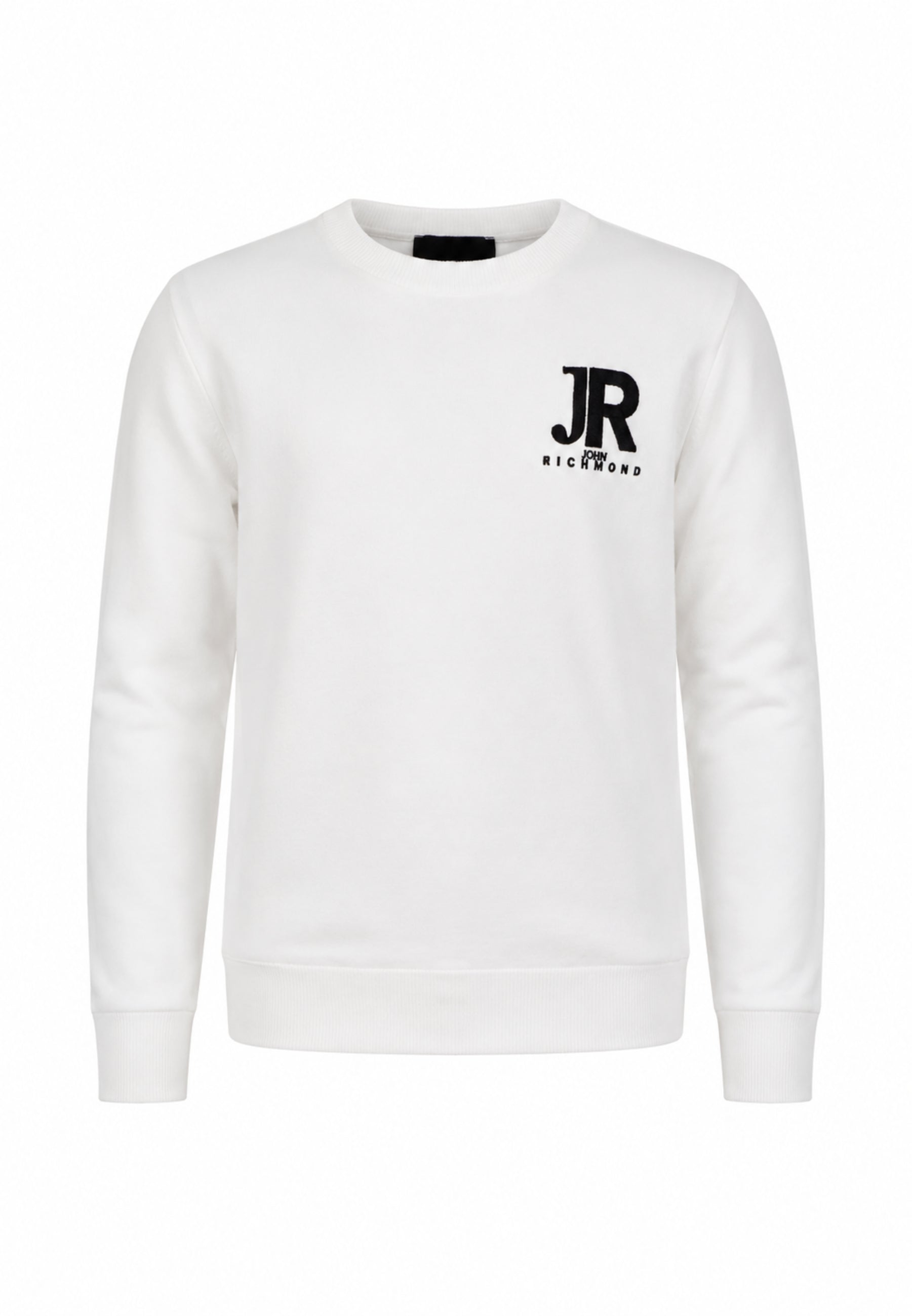 John Richmond maglia panna con logo JR sul petto Bambini e ragazzi rba26168ma.panna_