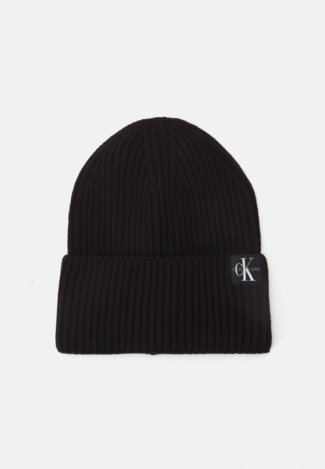 Calvin Klein Jeans Berretto Bambino Nero Monogram Beanie – Unisex