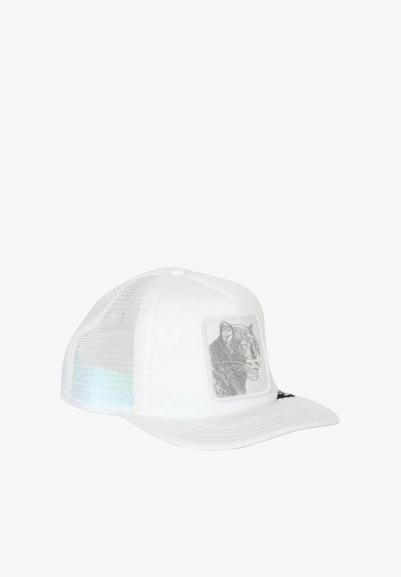 Cappello trucker Goorin Bros pantera bianco total white bambino ragazzo - BIANCO | CammarataMode