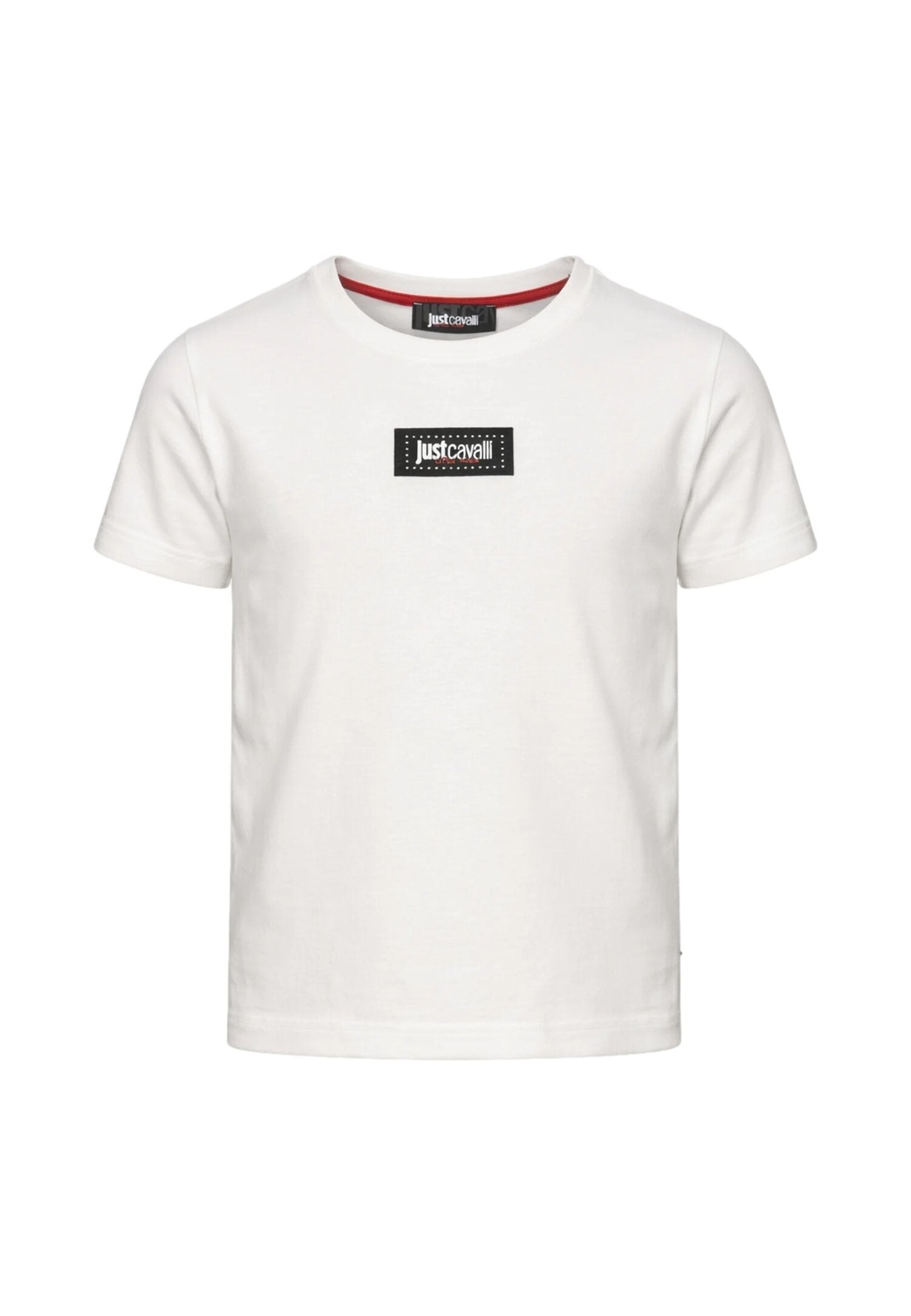 Just Cavalli Completo Bianco Con Stampa Dietro Bambino JBP26040CJ_