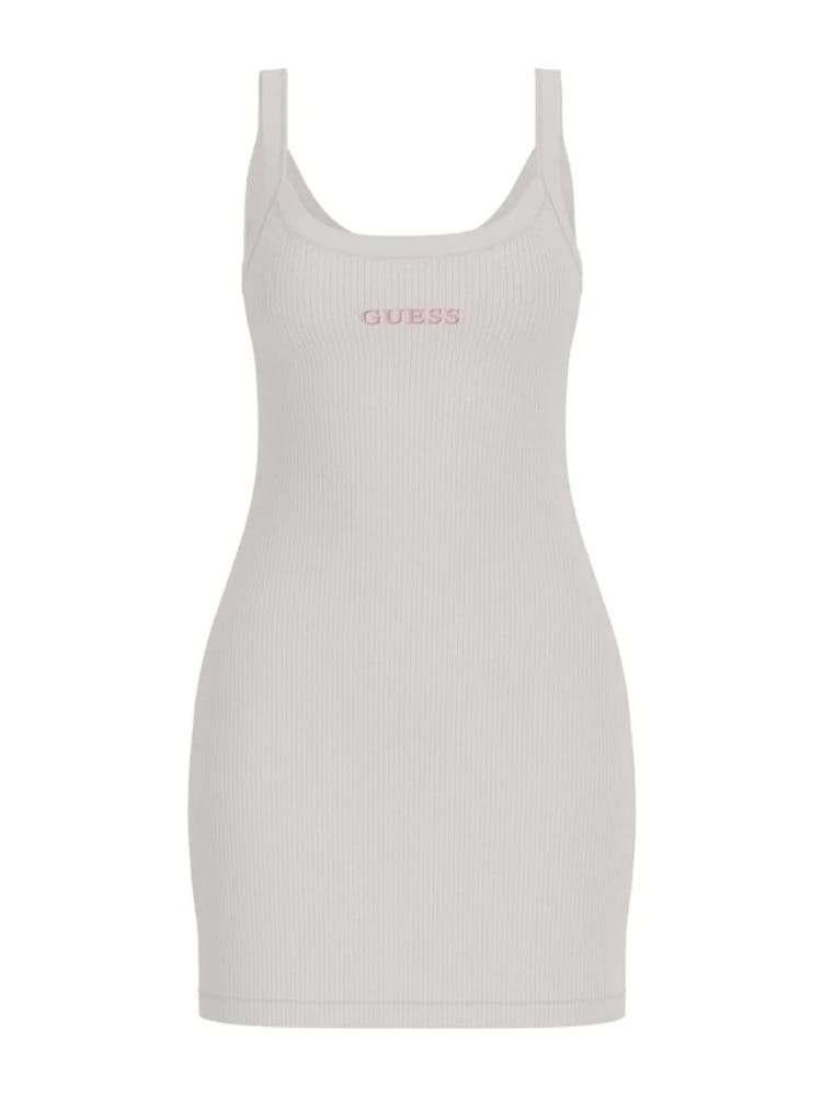 Guess abito crema donna mini logo