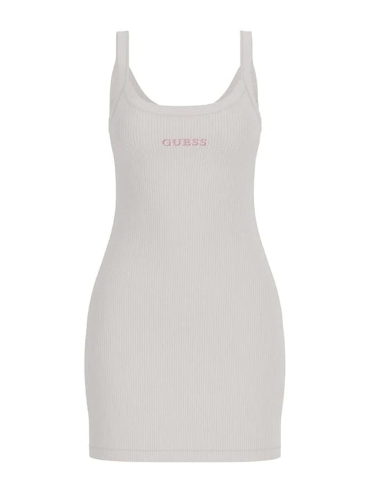 Guess abito crema donna mini logo