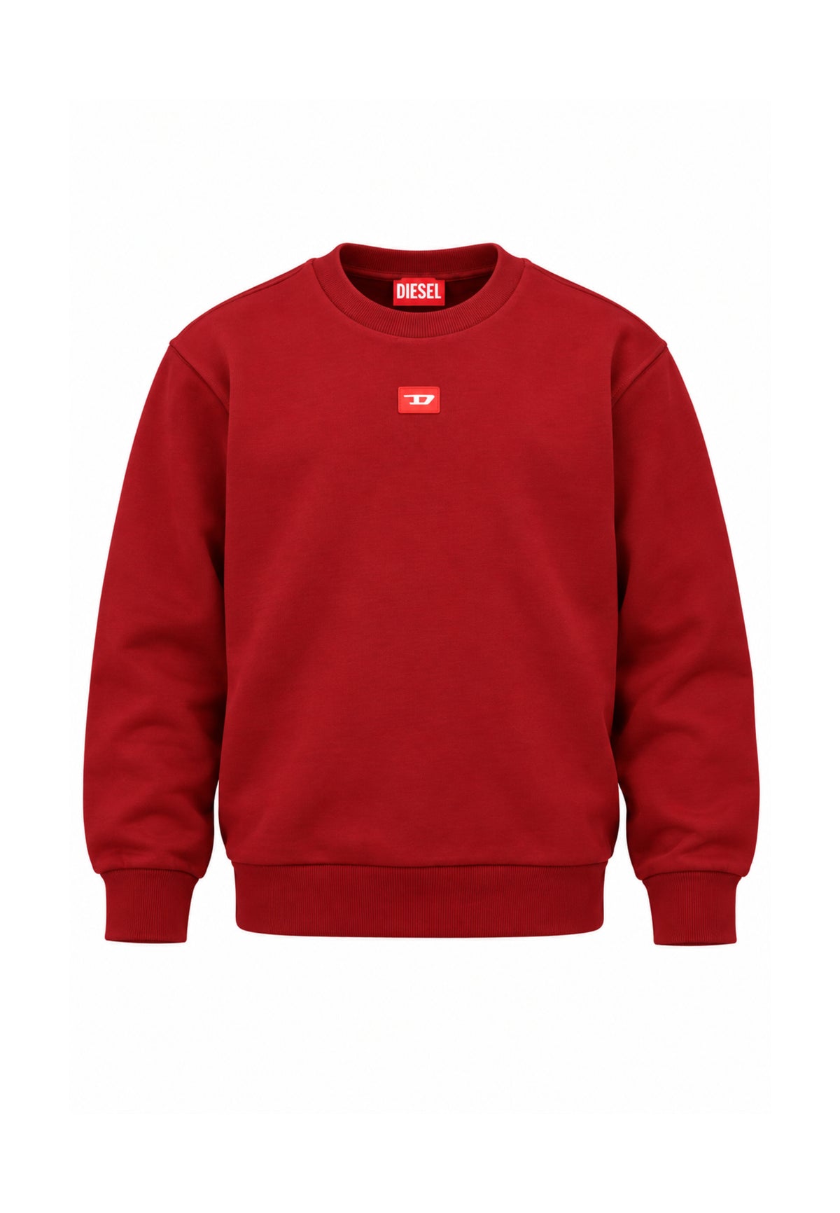 Diesel FELPA BORDEAUX GIROCOLLO OVERSIZE Bambini e ragazzi SXGINOVER.BORDEAUX_