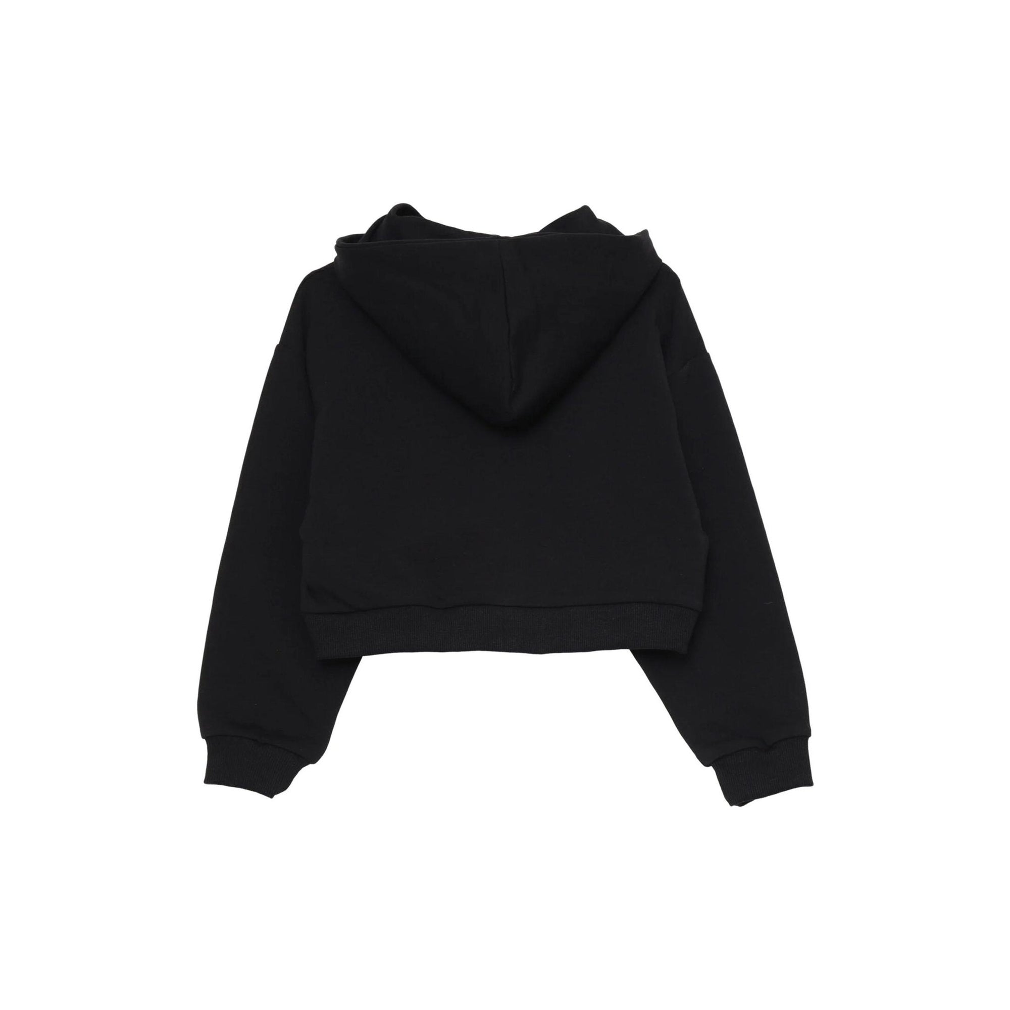 Dimensione Danza Tuta Nera Bambina Zip In Cotone Con Cappuccio Sportivo AI25