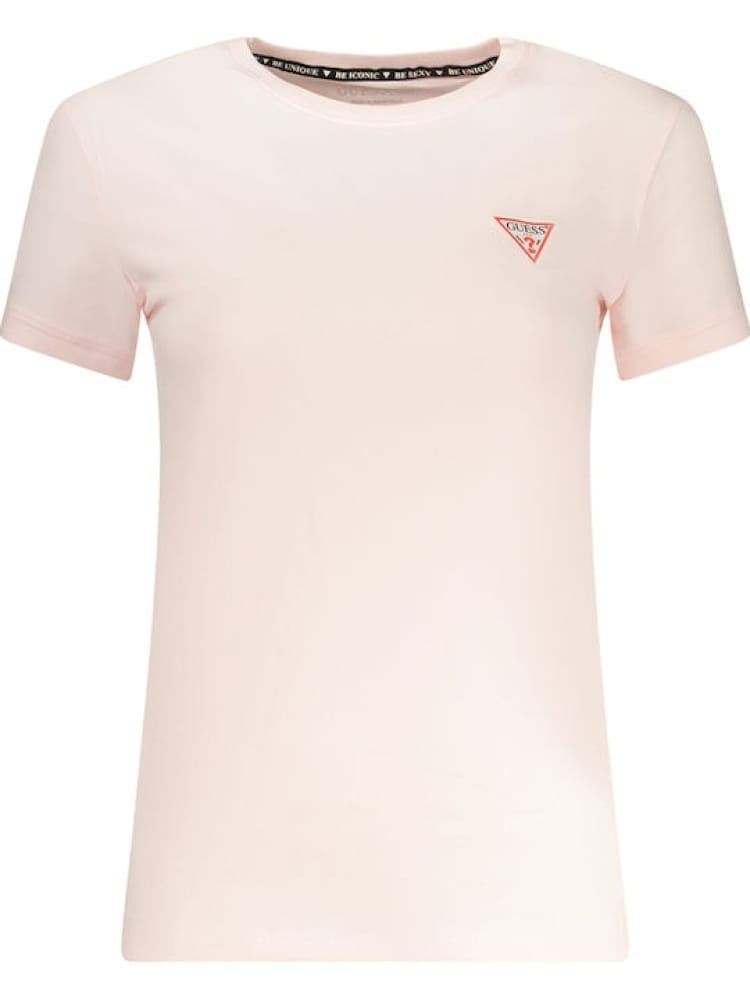 Guess tshirt rosa donna mini logo