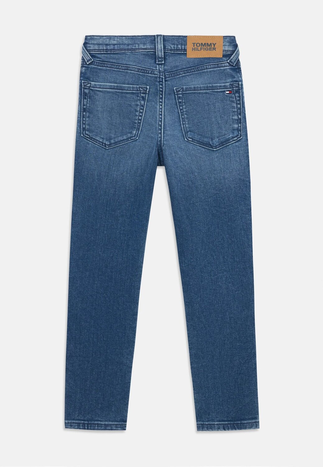 TOMMY HILFIGER – Jeans Slim Fit Scanton Bambino 8-16 Anni in Denim Elasticizzato