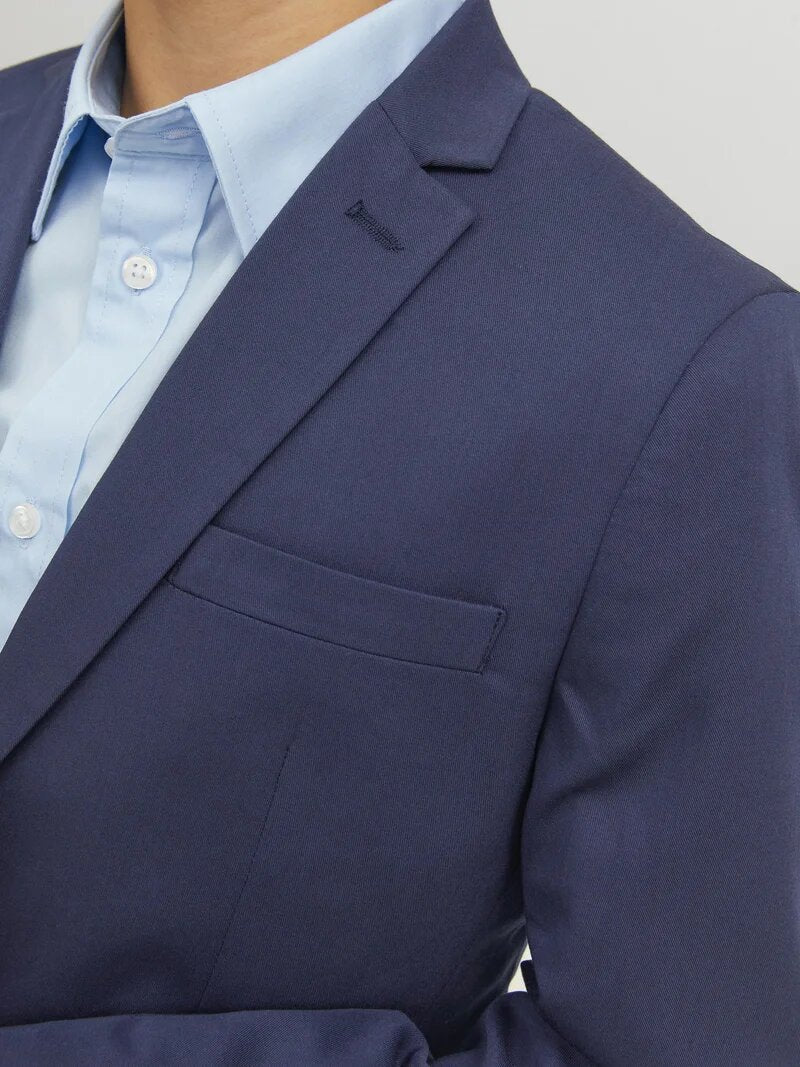 Jack & Jones Junior giacca elegante bambino e ragazzo medieval blu slim - BLU COBALTO | CammarataMode