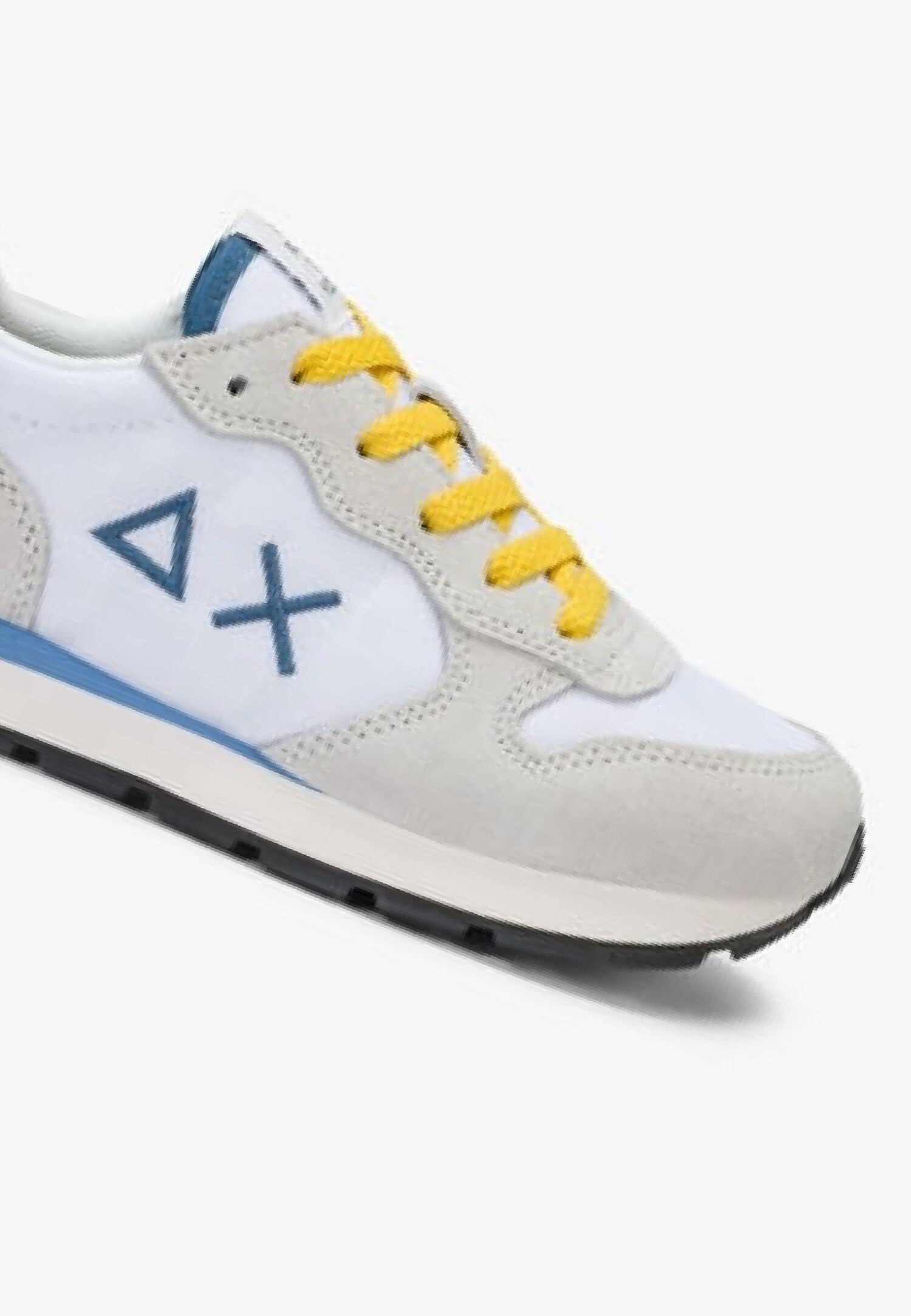 Sun68 Kids Scarpe Bianche Con Logo Blu Sul Lato Bambino Z36301T_