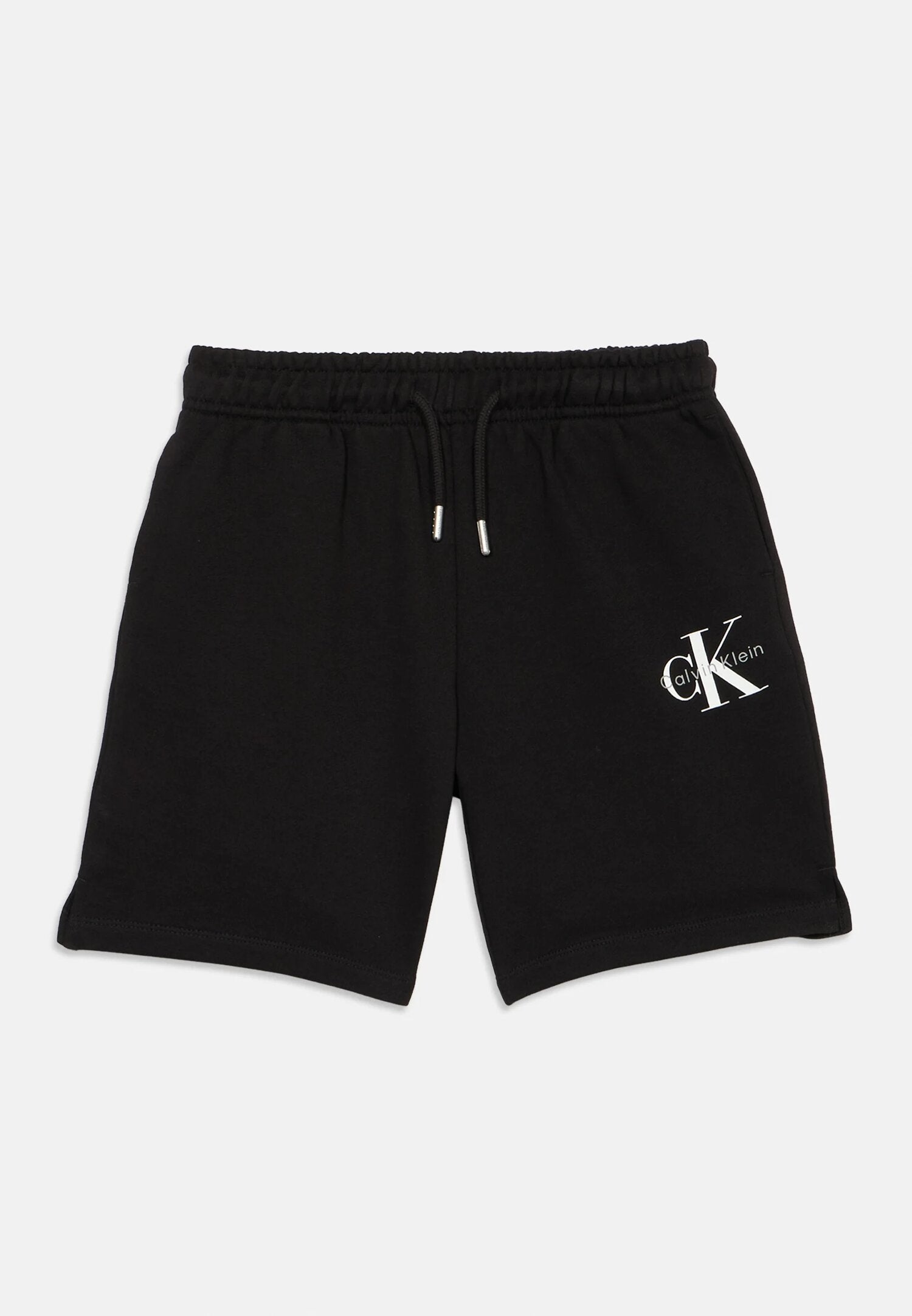 Calvin Klein Bermuda Nero Con Logo Ck Sulla Gamba Bambino LV1CKSJC51BEH_