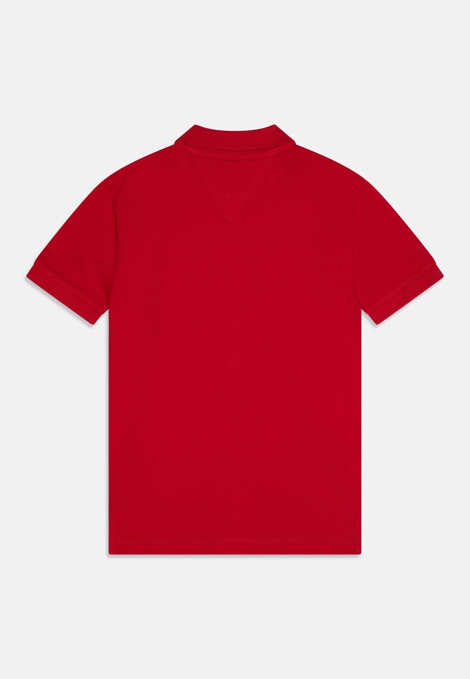 Tommy Hilfiger polo rossa neonato cotone estiva baby basic | CammarataMode