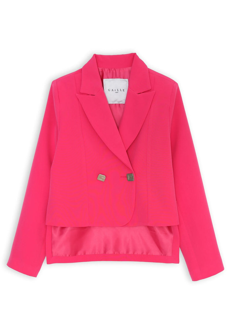 Completo elegante Gaelle Paris bambina ragazza fucsia primavera 2025 - FUXIA | CammarataMode