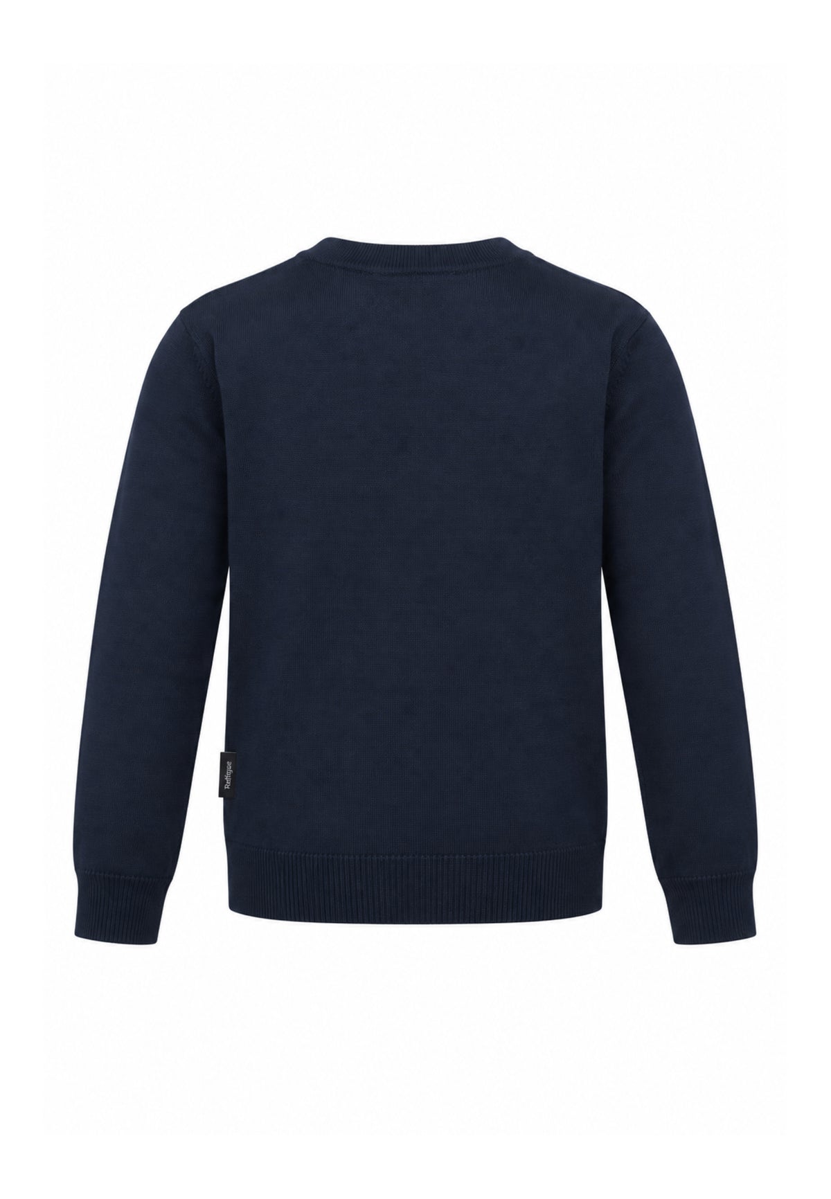 Refrigue MAGLIONE BLU GIROCOLLO CON MINI LOGO Bambini e ragazzi 2831W00079.BLU_