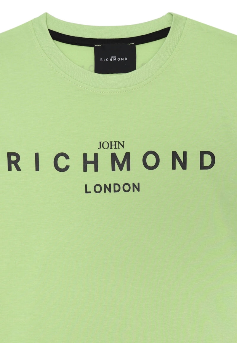 John Richmond T-Shirt Verde Lime Bambino Kids Junior Cotone - VLIME | CammarataMode