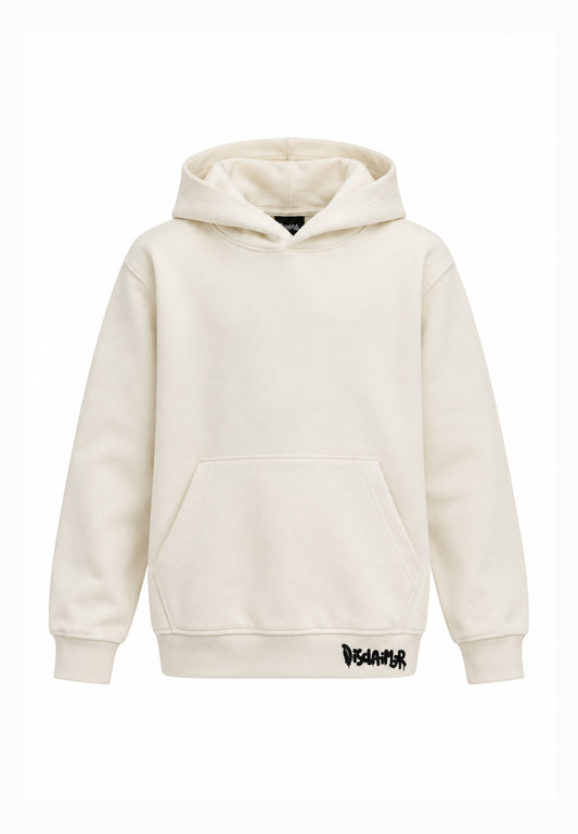 Disclaimer FELPA PANNA CON CAPPUCCIO E MINI LOGO CINTURA Bambini e ragazzi 26IDK59108.PANNA_