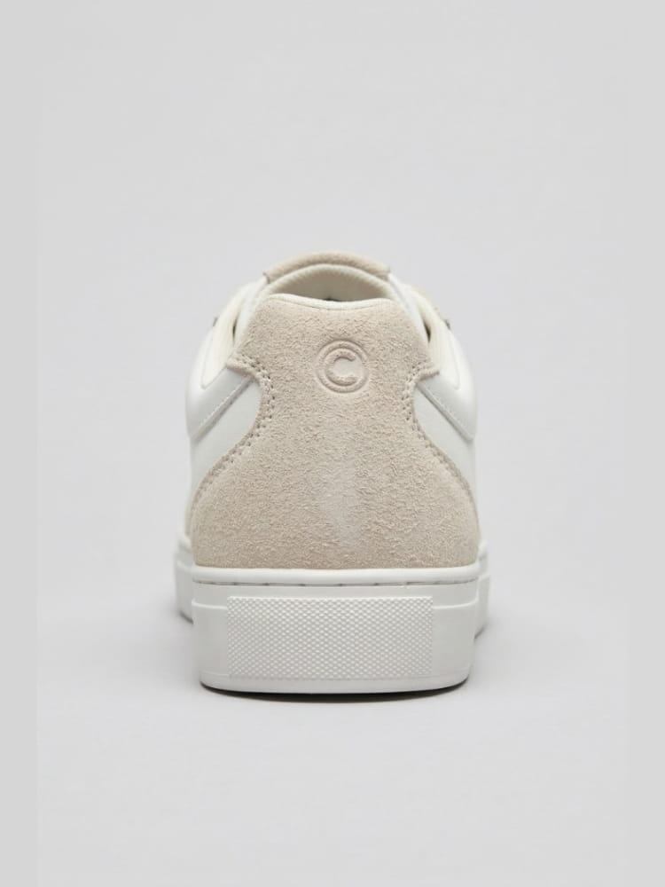 Colmar scarpe bianche uomo logo sul lato