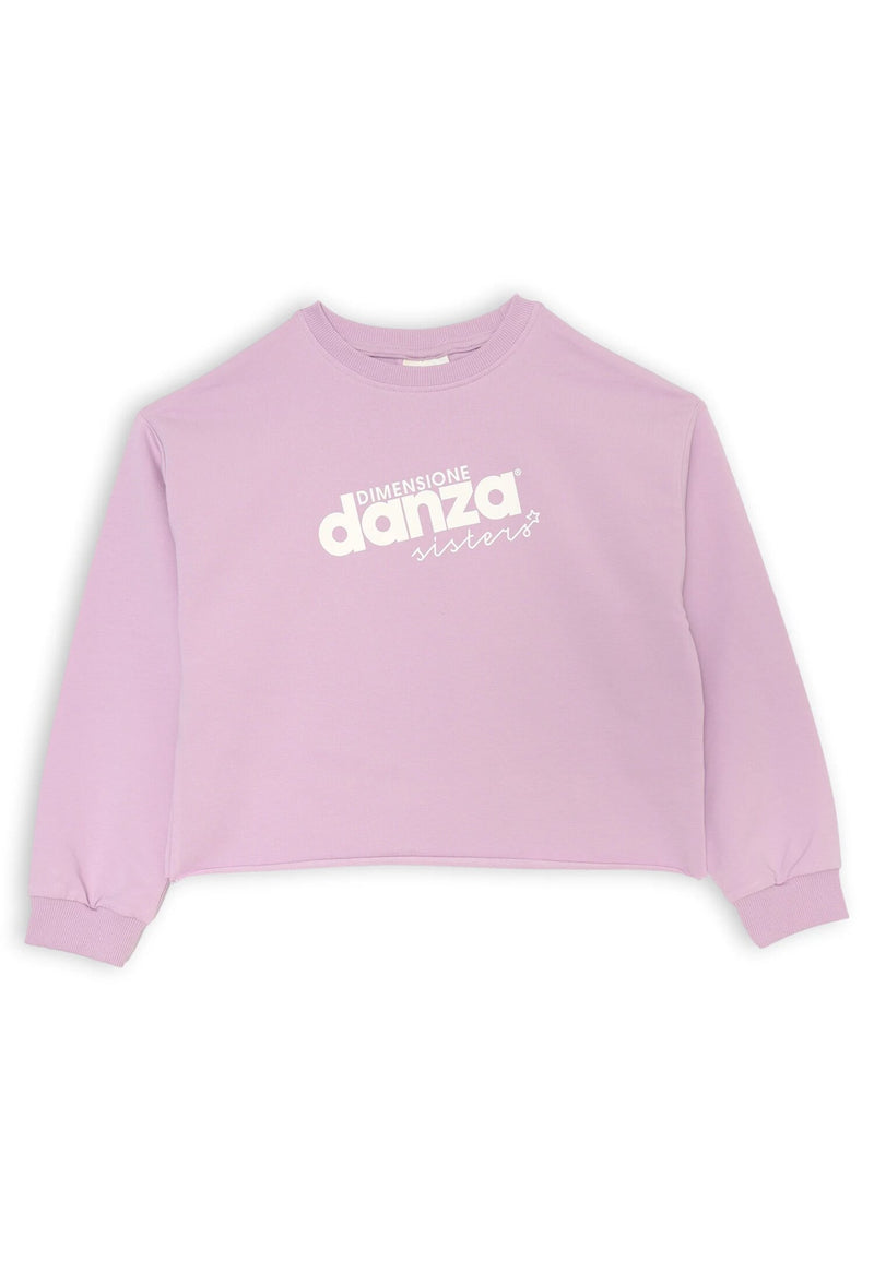 Purple Danza Size Fleece Set with Logo for Baby Girls - LILAC | CammarataMode