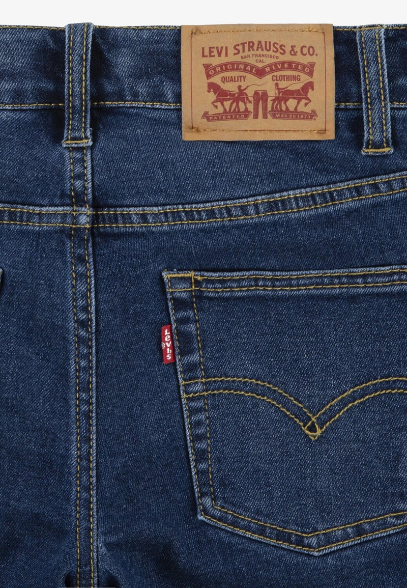 Levi’s 512 Jeans Bambino Slim Fit – Denim Blu Elasticizzato - DENIM | CammarataMode