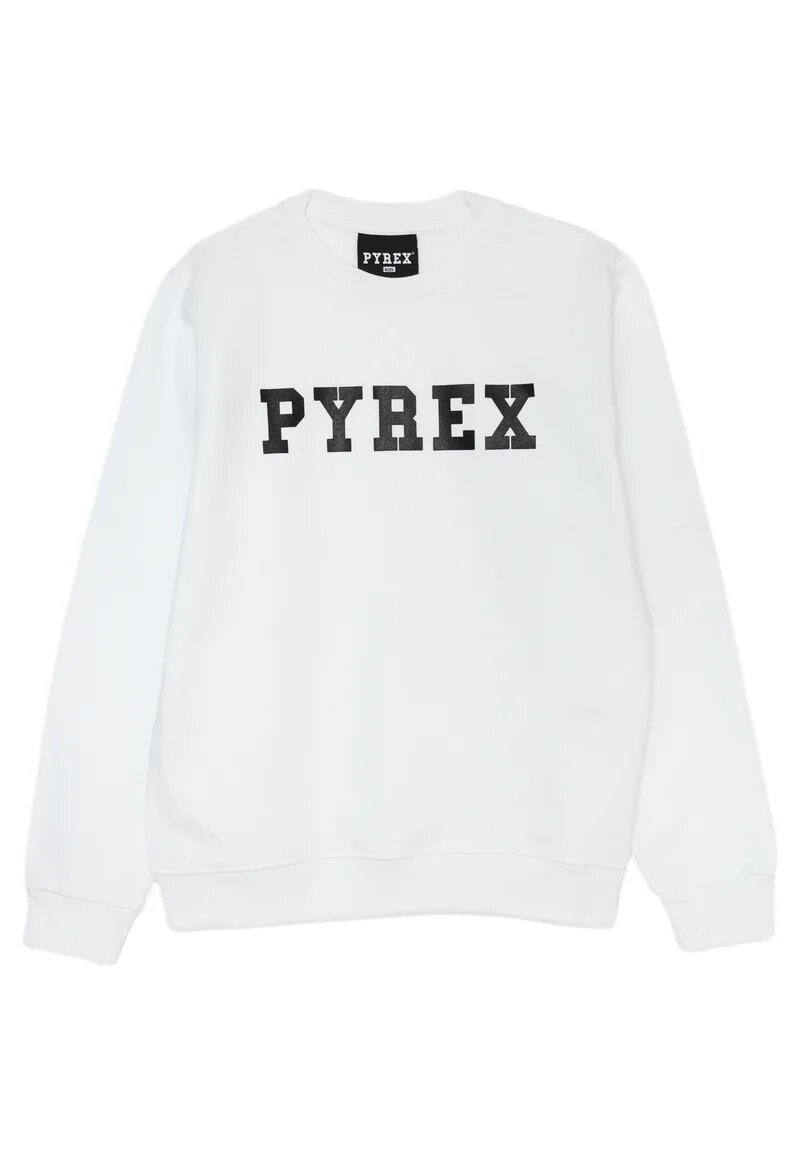 Pyrex White Tracksuit Children and Boys 8-16 Years in Cotton - WHITE | CammarataMode