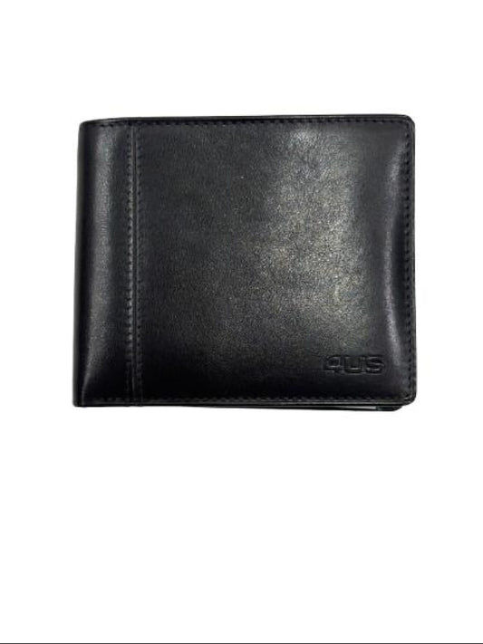 Cesare Paciotti portafoglio blu navy uomo mini logo