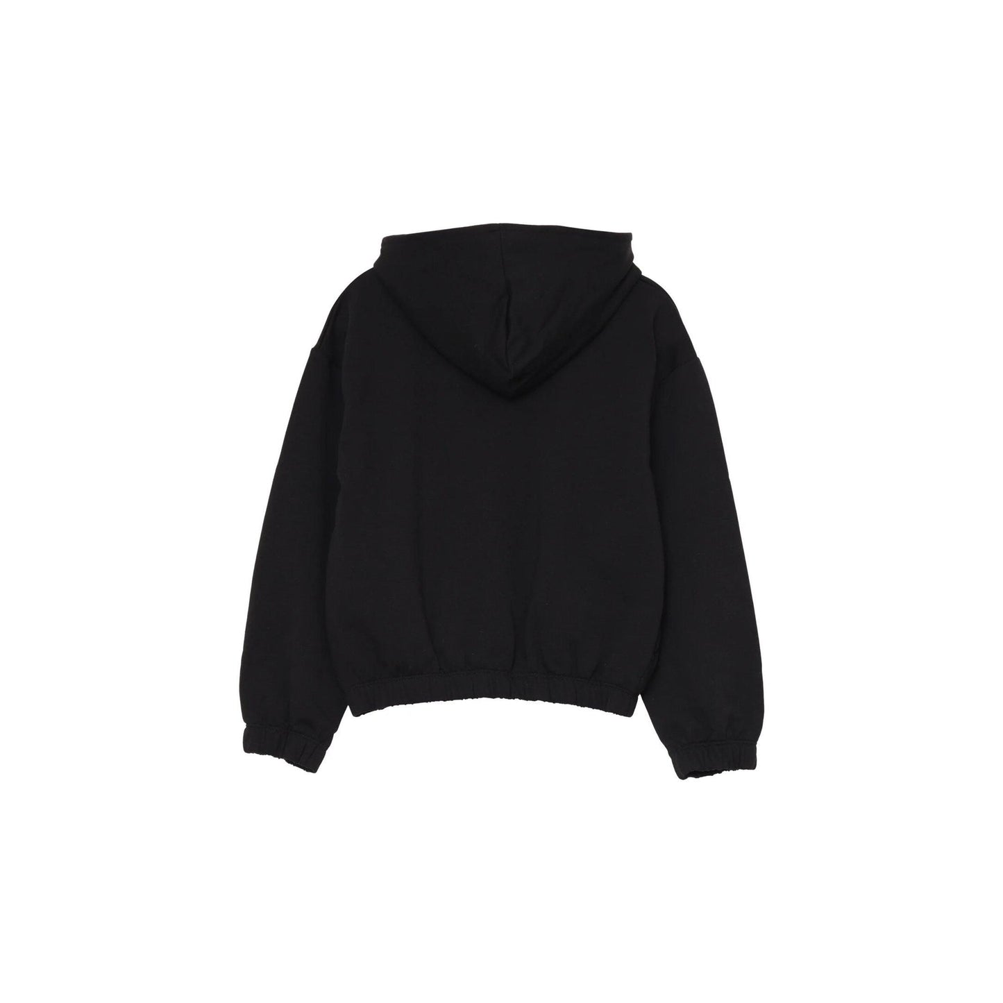 Dimensione Danza Tuta Nero Bambina Con Zip In Cotone Con Cappuccio | Sportivo