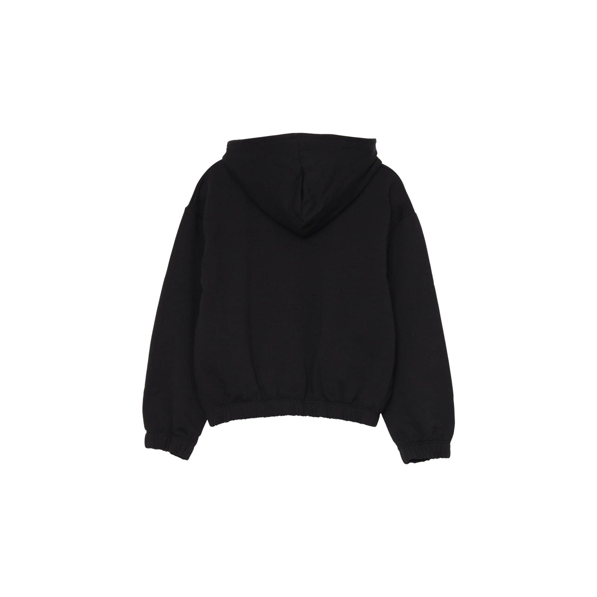 Dimensione Danza Tuta Nero Bambina Con Zip In Cotone Con Cappuccio Sportivo