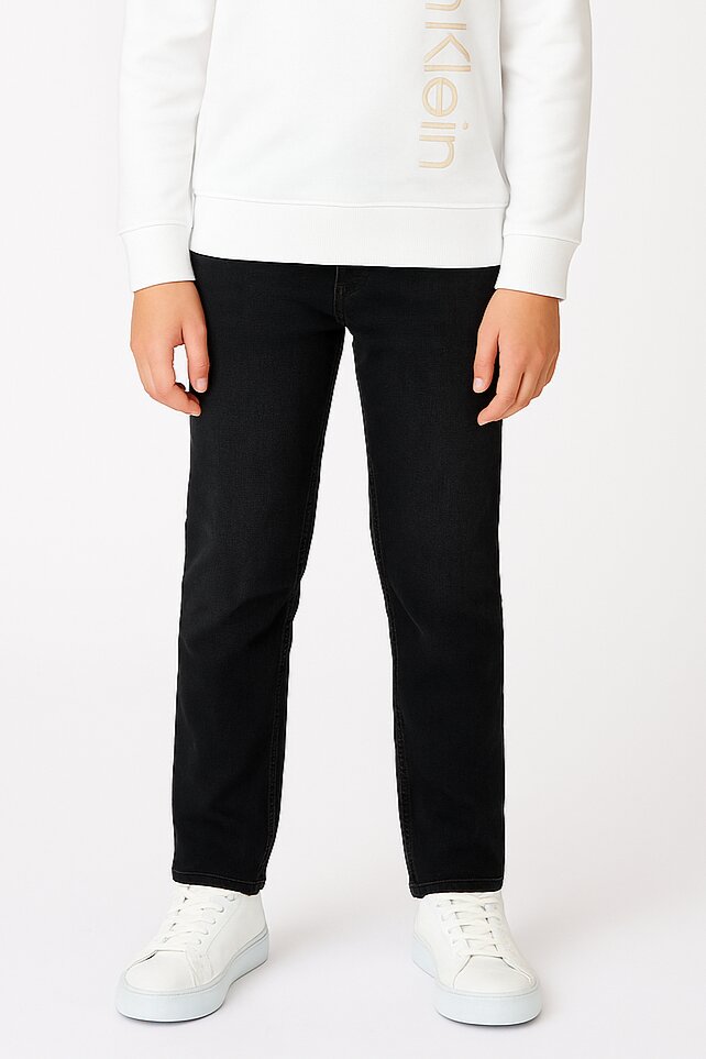 Calvin Klein Jeans Slim Fit Bambino – Nero Elasticizzato