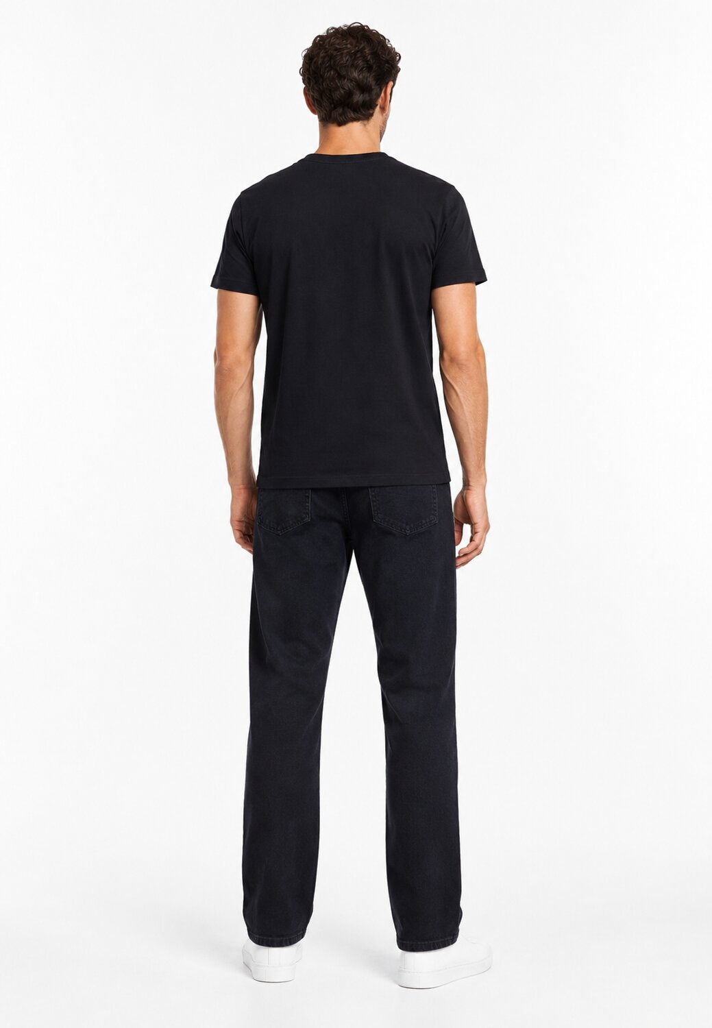 John Richmond Tshirt Nera Con Logo x Uomo UMP26024TS_