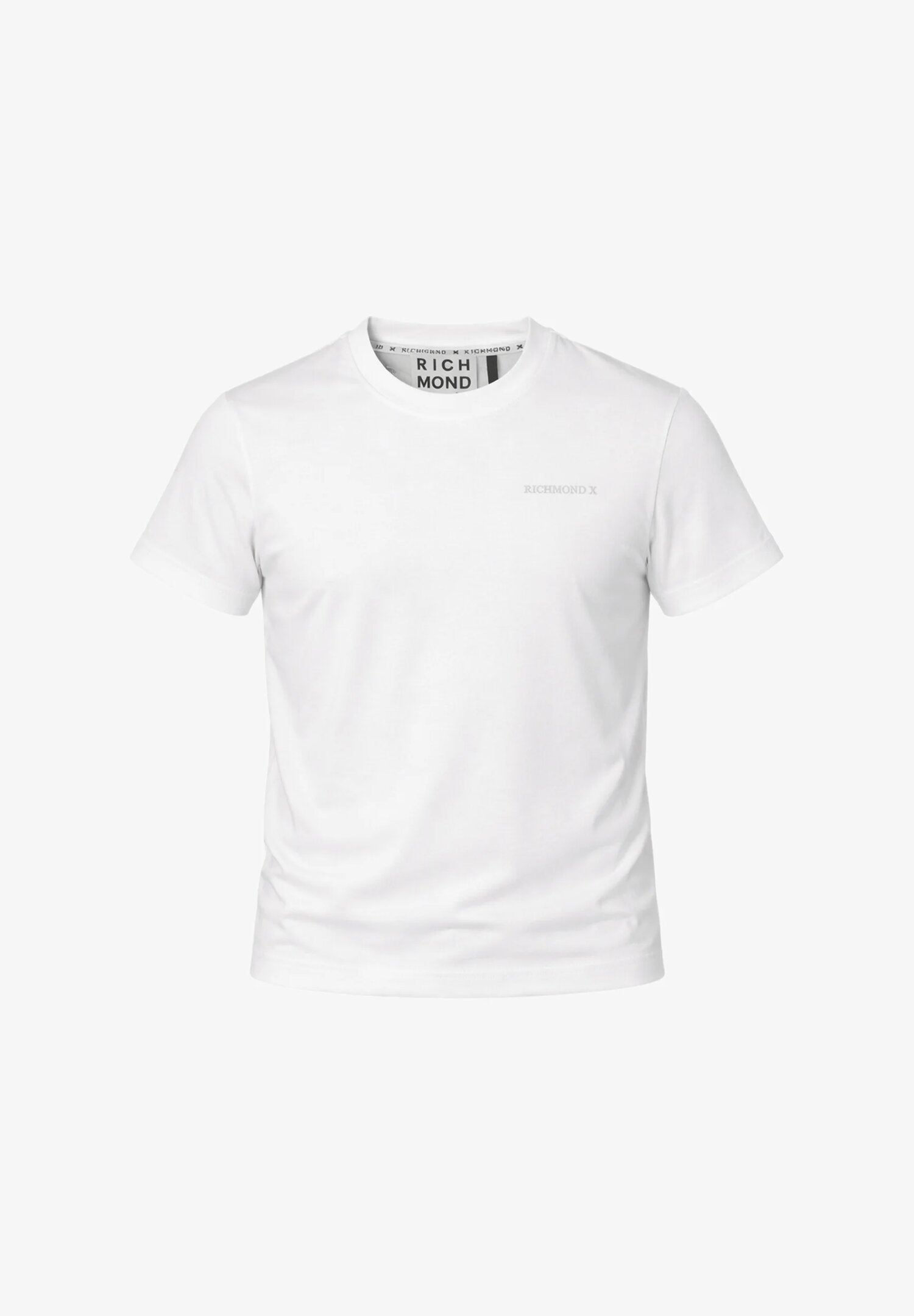 John Richmond Tshirt Panna Logo Piccolo Uomo Maniche Corte - UMP26010TS_