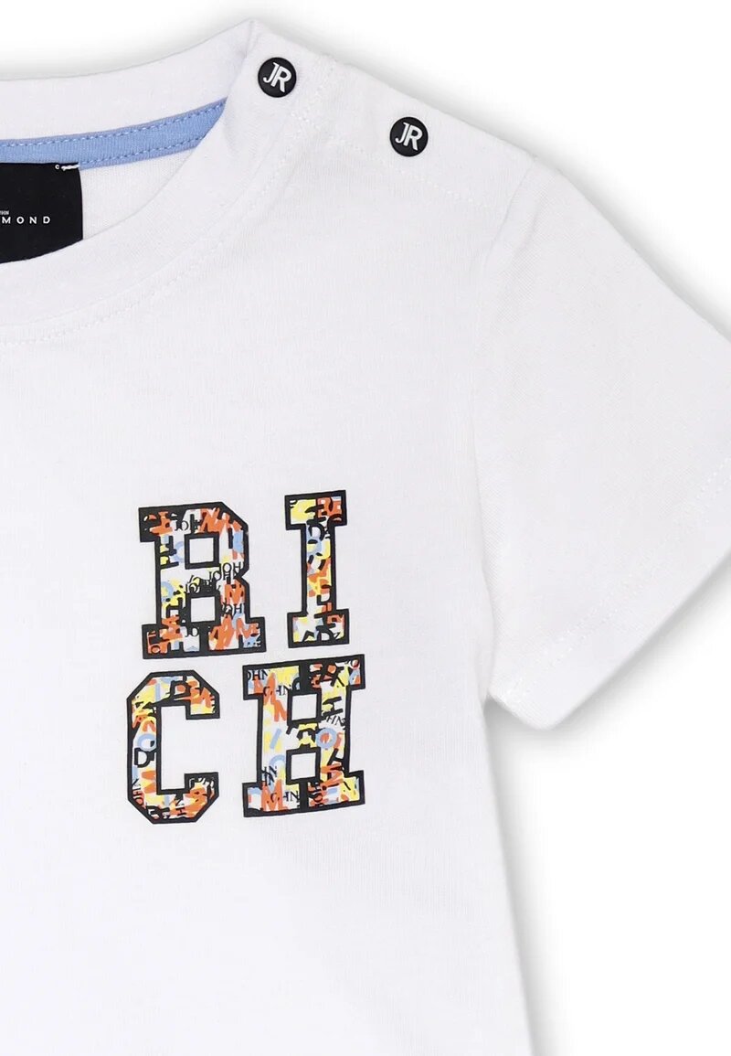 Completo bianco e arancione John Richmond neonato 3-36 mesi - ARANCIO | CammarataMode