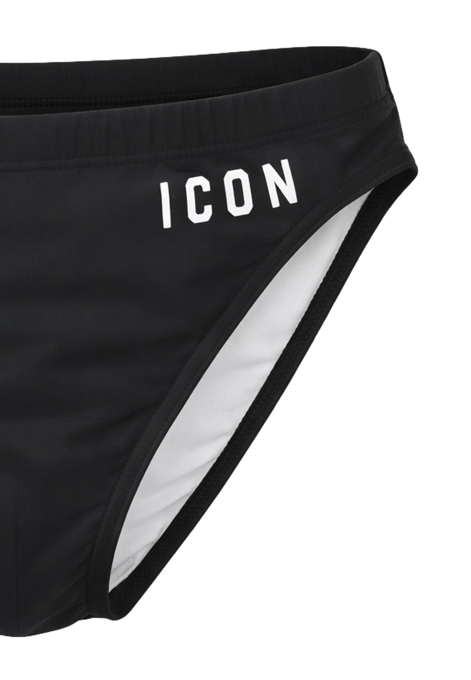 Icon Costume Nero Slip Logo Icon Dietro Bambino IBCS001183_
