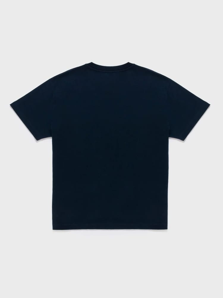 Refrigiwear tshirt blu navy uomo mini logo