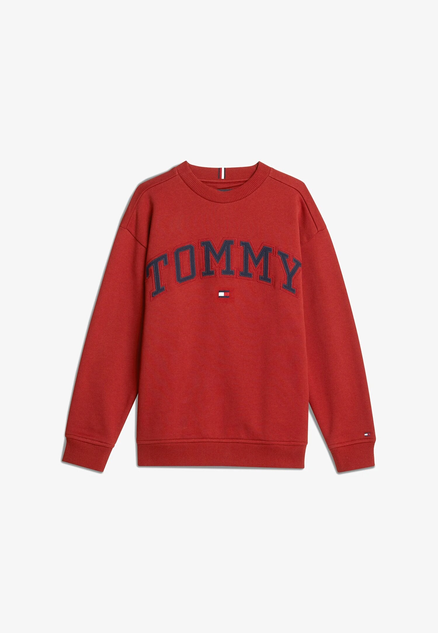 Tommy Hilfiger Felpa Bordò Bambino 8-16 Anni - Stile Classico e Confortevole