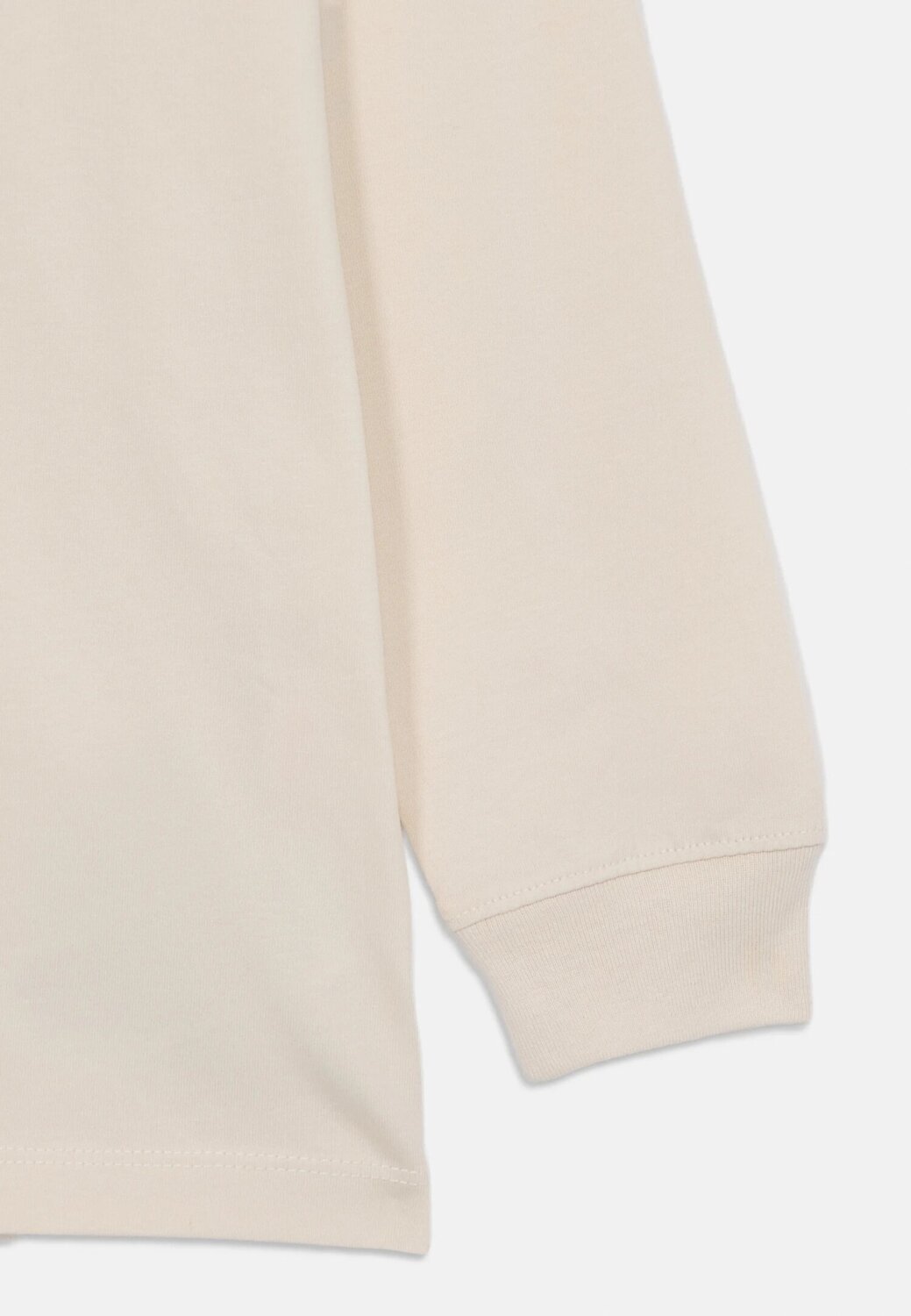 Calvin Klein t-Shirt Panna Bambino In Cotone Girocollo Sportivo AI25