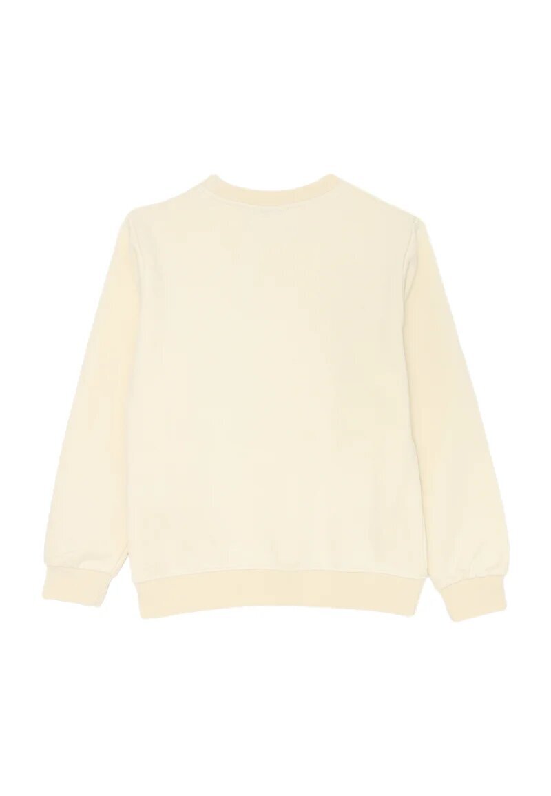 Pyrex completo bambino felpa panna e pantaloni neri cotone inverno