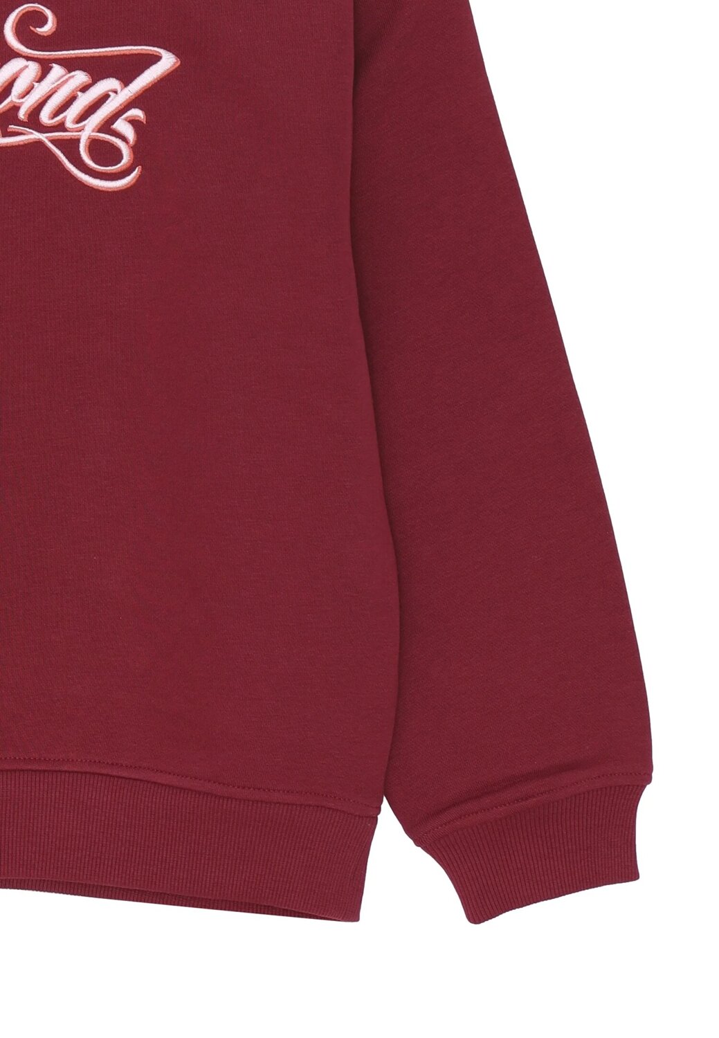 John Richmond Felpa Bambina Berry – Logo Ricamato e Stile Casual