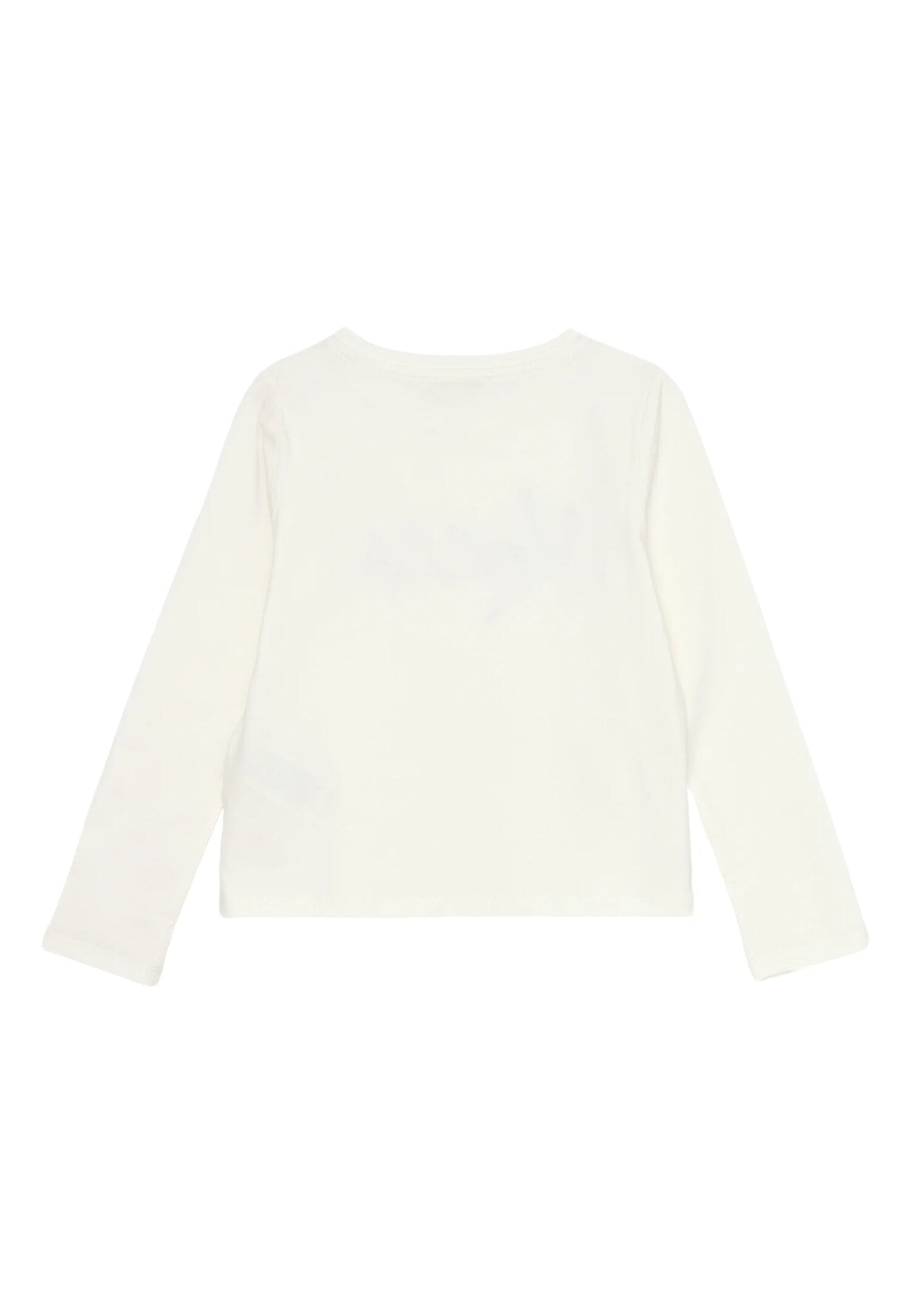 Kocca maglia maniche lunghe panna bambina e ragazza in cotone | CammarataMode