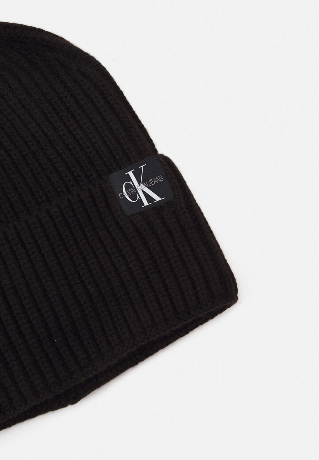 Calvin Klein Jeans Berretto Bambino Nero Monogram Beanie – Unisex