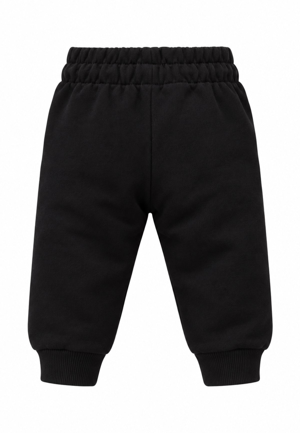 JUST CAVALLI TUTA NERA A GIROCOLLO CON LOGO CENTRALE Bambini e ragazzi JIA26001CF.NE_