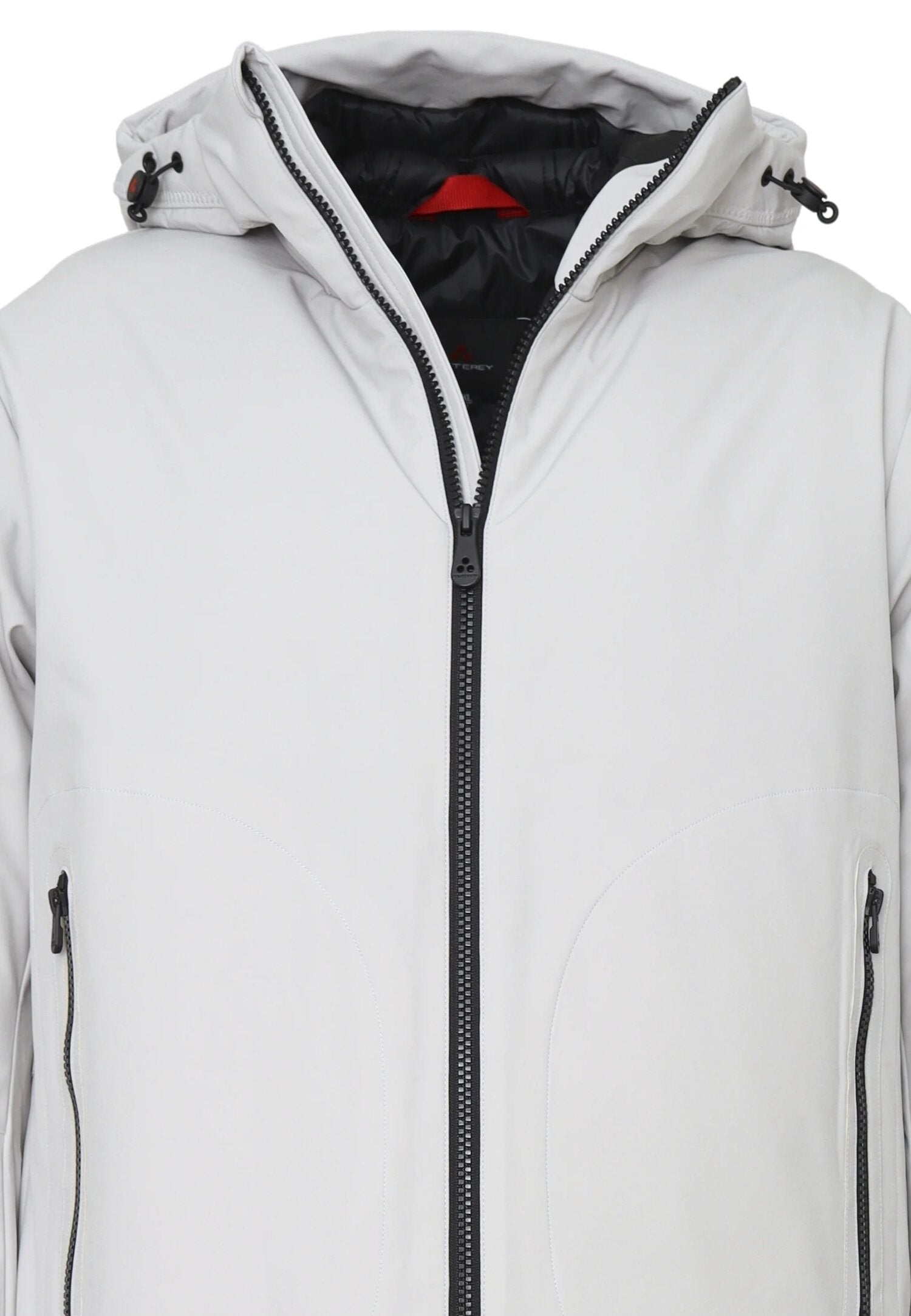 Peuterey Giubbotto Grigio Bambino In Nylon Con Cappuccio Invernale AI25