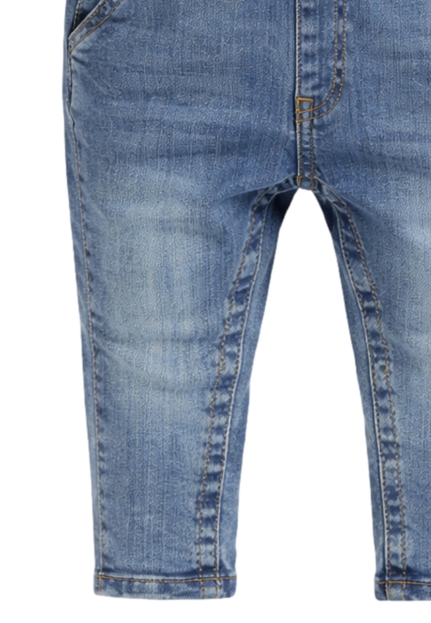 Roy Roger's Completo Bianco Neonata Maniche Corte Quotidiano In Denim RG201/K