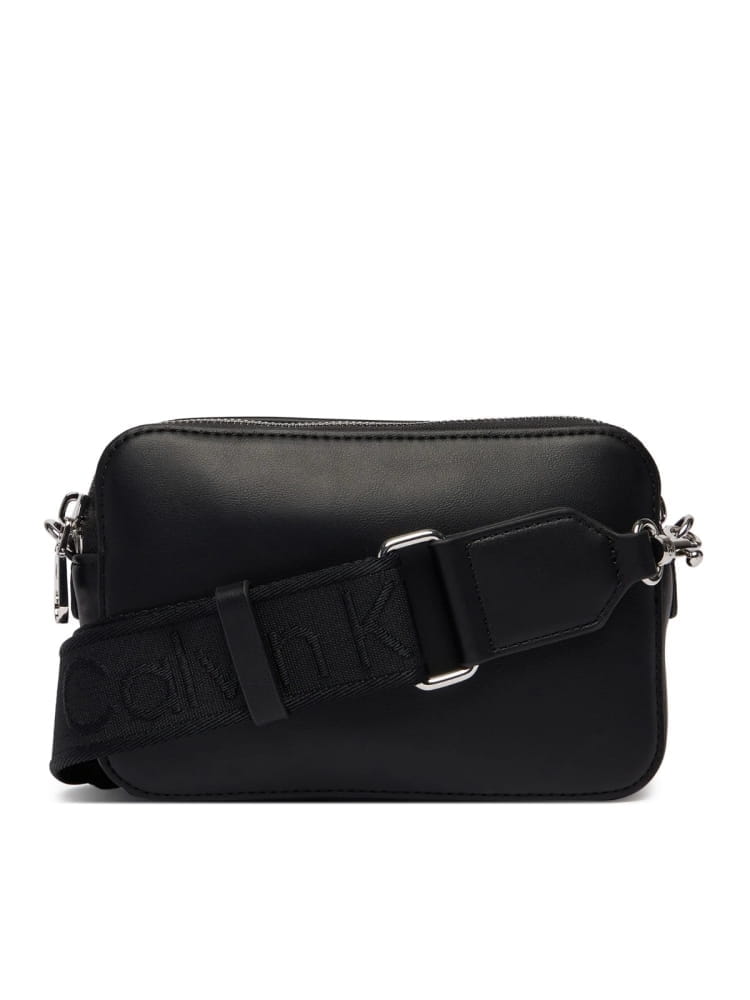 Calvin Klein borsa nera donna mini logo Misure: 17,5 x 12 x 5 cm