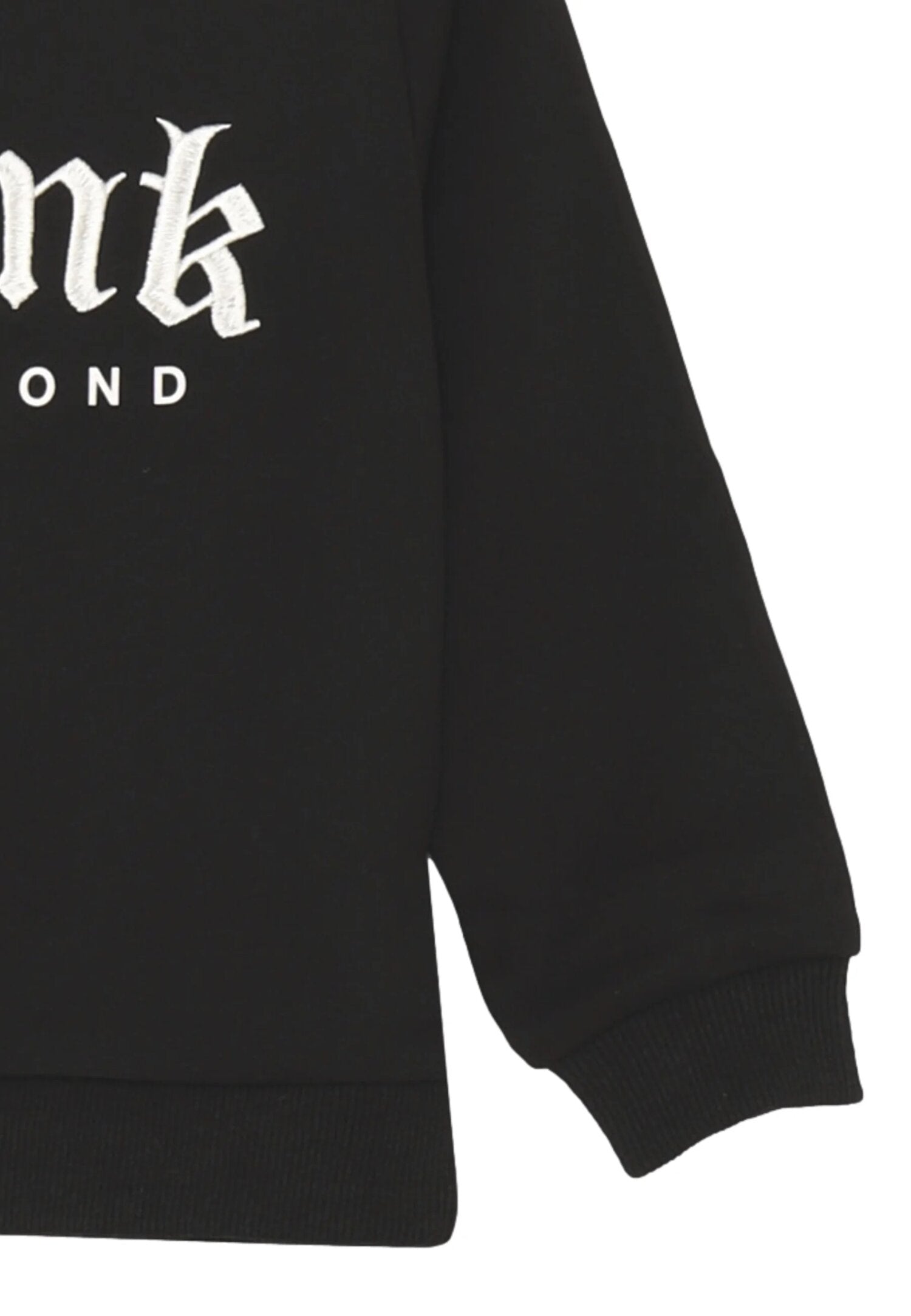 John Richmond Felpa Nero Neonato In felpa garzato Girocollo Sportivo AI25