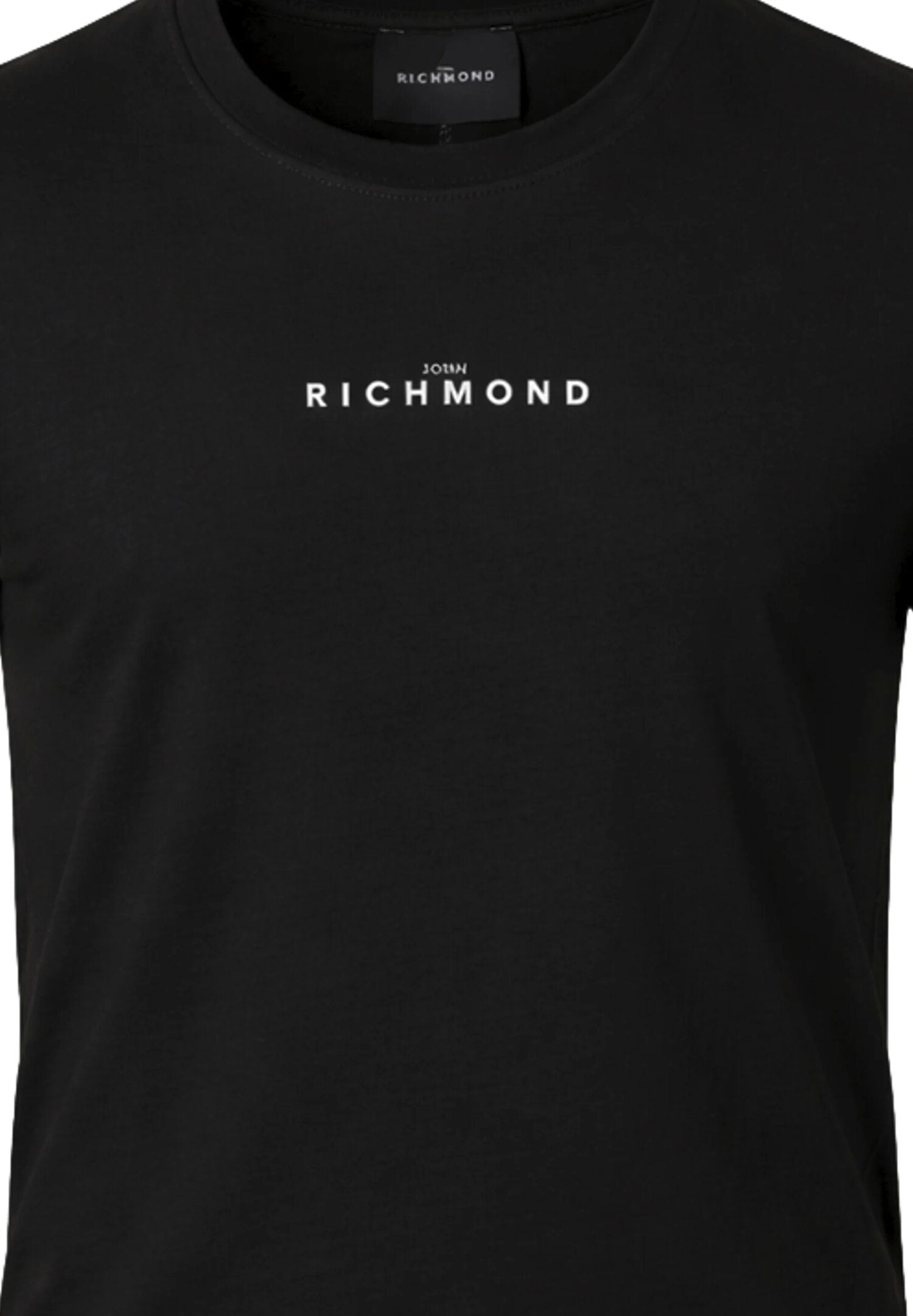 John Richmond Tshirt Nera Logo Piccolo Bambino RBP26005TS_