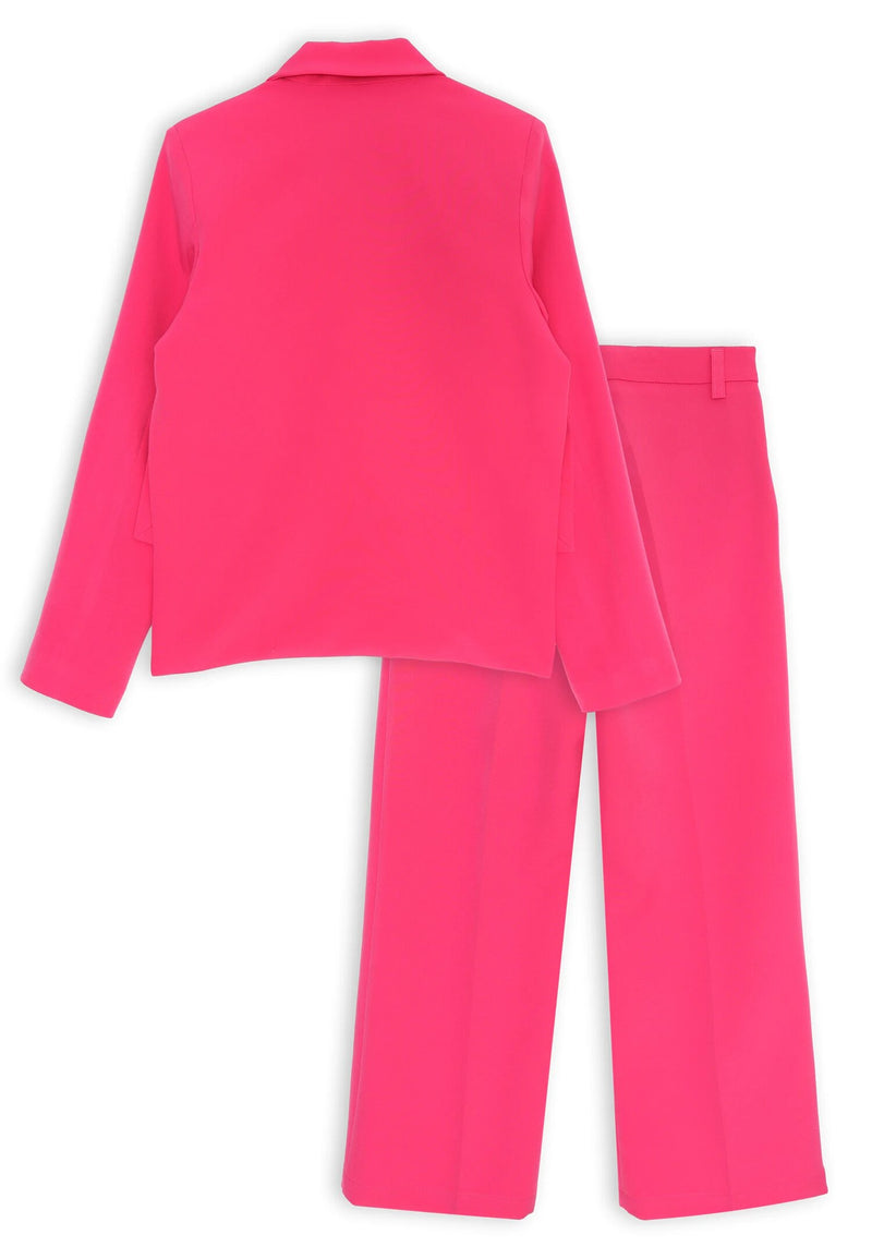 Completo elegante Gaelle Paris bambina ragazza fucsia primavera 2025 - FUXIA | CammarataMode