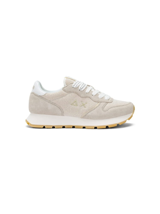 Sun68 scarpe oro donna ally glitter con logo