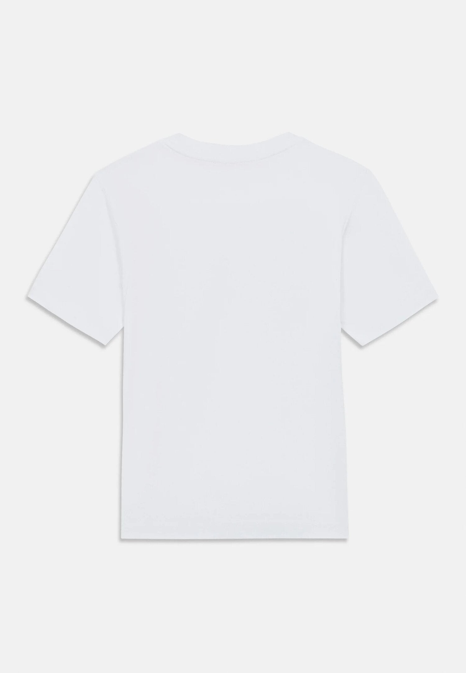 Diesel Tshirt Bianca Bambino In Cotone Maniche Corte Scuola PE26