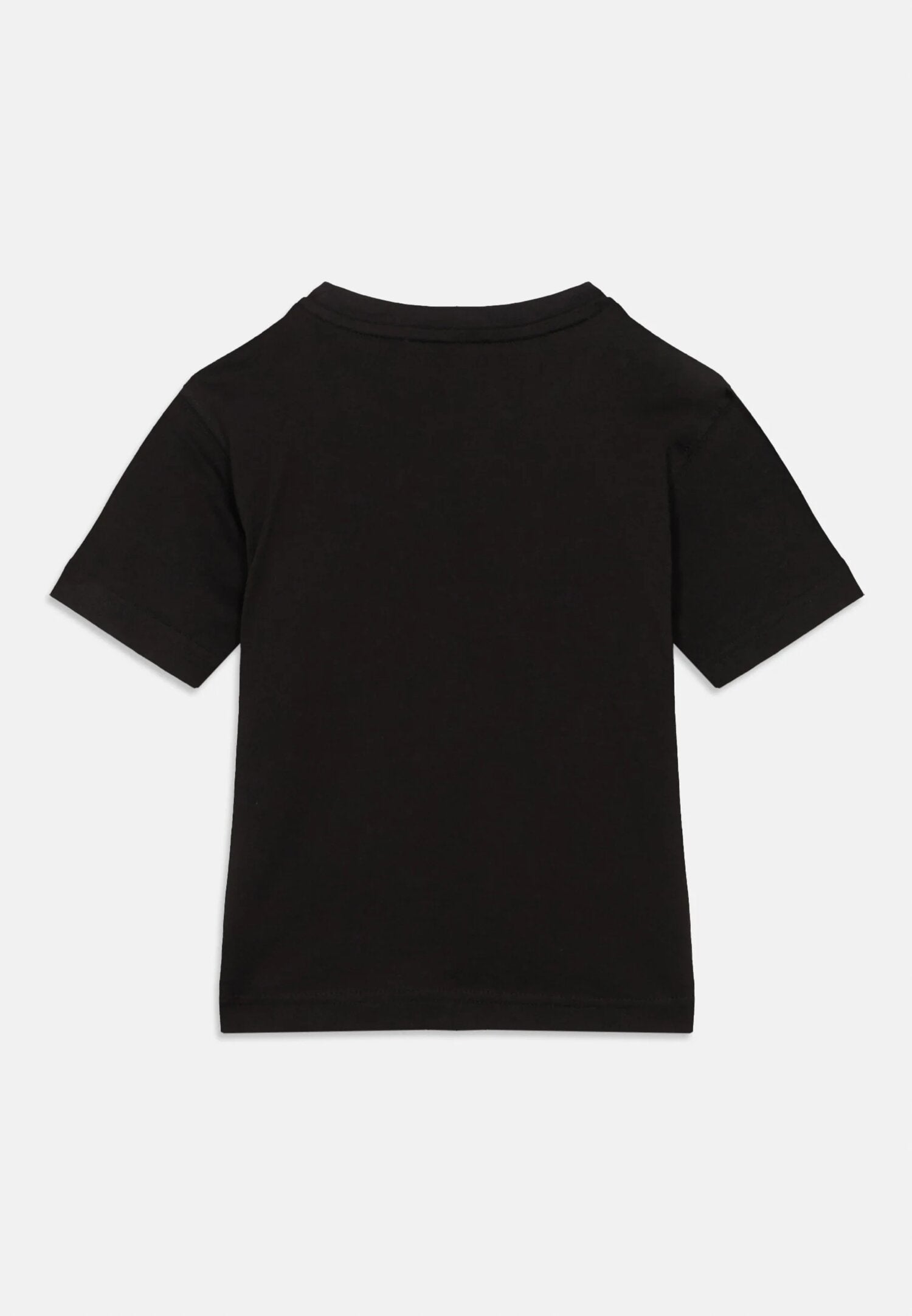 Diesel Tshirt Nera Bambino In Cotone Maniche Corte Sportivo PE26