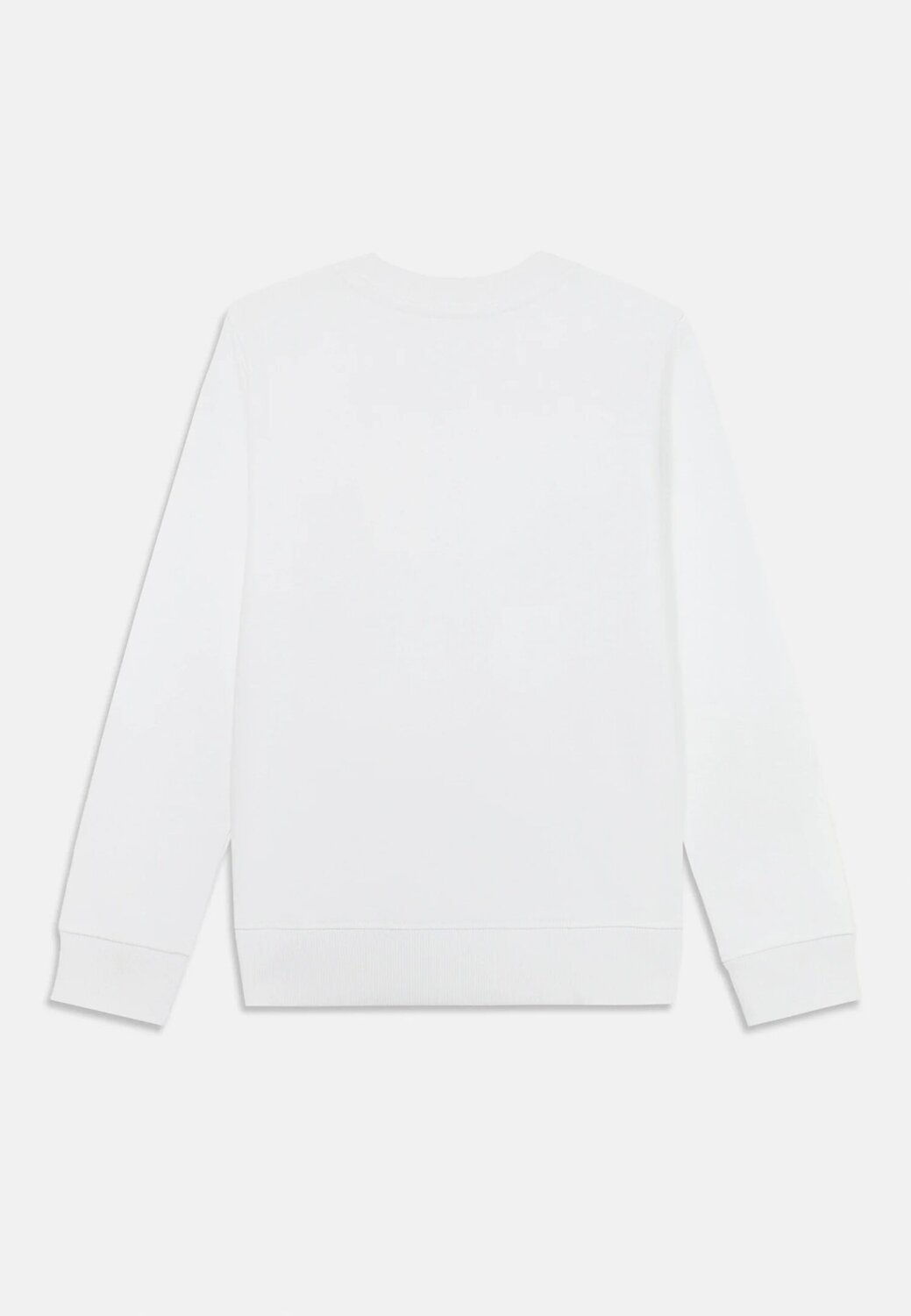 Calvin Klein Felpa Bambino – Bianca Cotone 100% con Logo Laterale