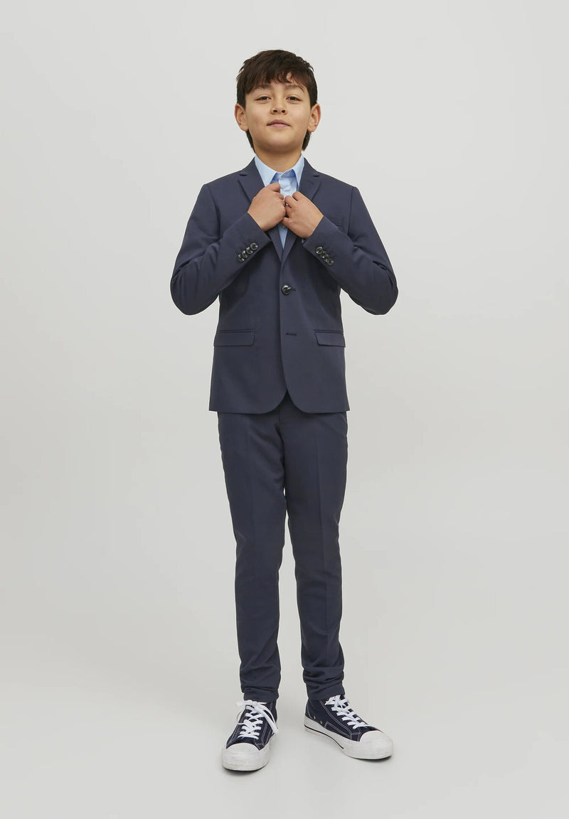 Jack & Jones Junior giacca elegante bambino e ragazzo blu navy slim fit - BLU | CammarataMode